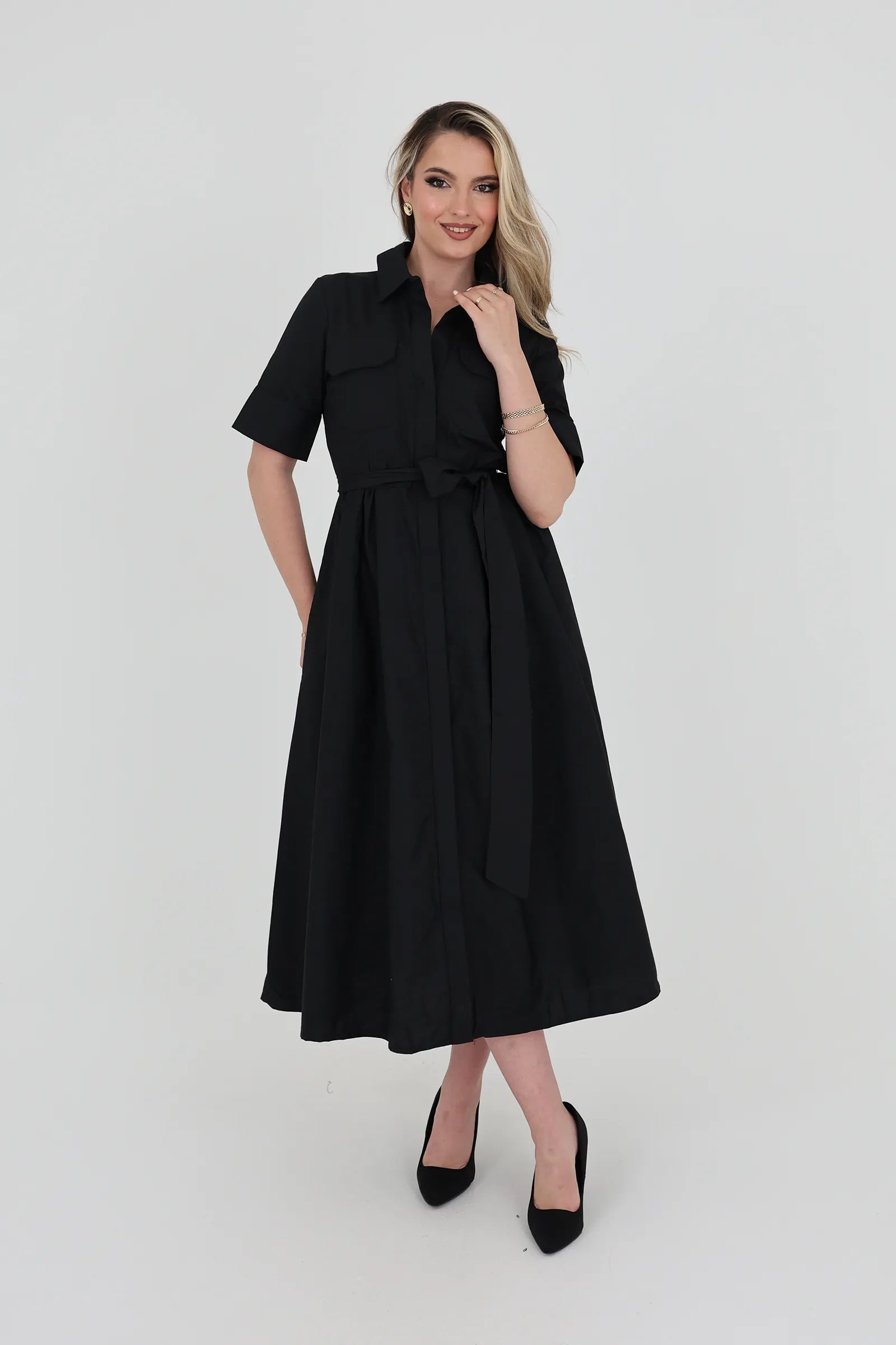 Fustan belted shirt