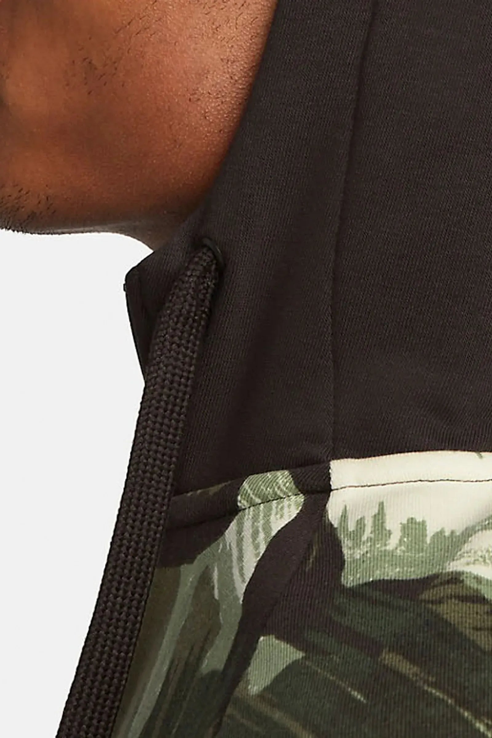 Duks Nike Dri-Fit Fleece Full-Zip Camo Fitness Hoodie