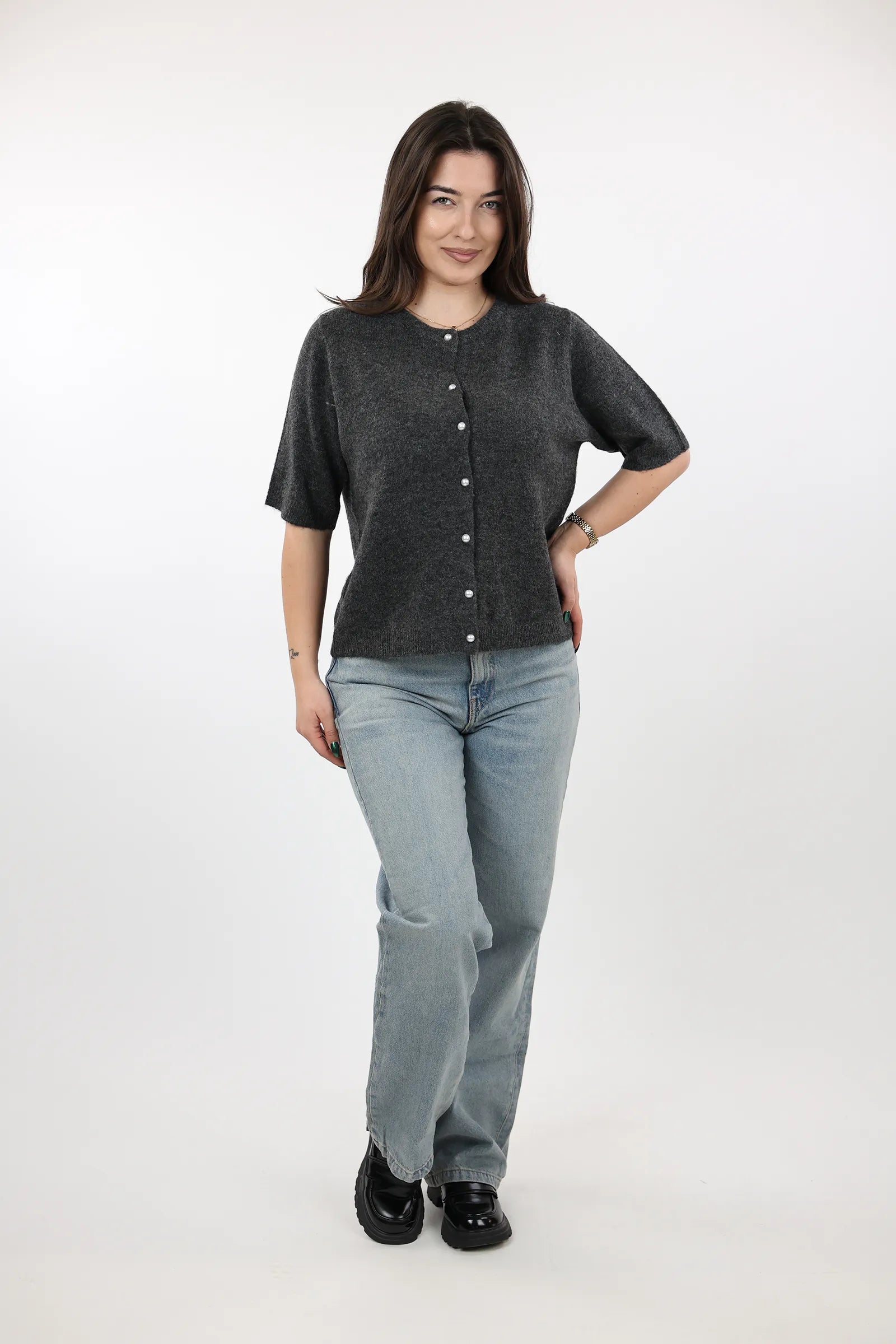 MAICË Button-Down Top