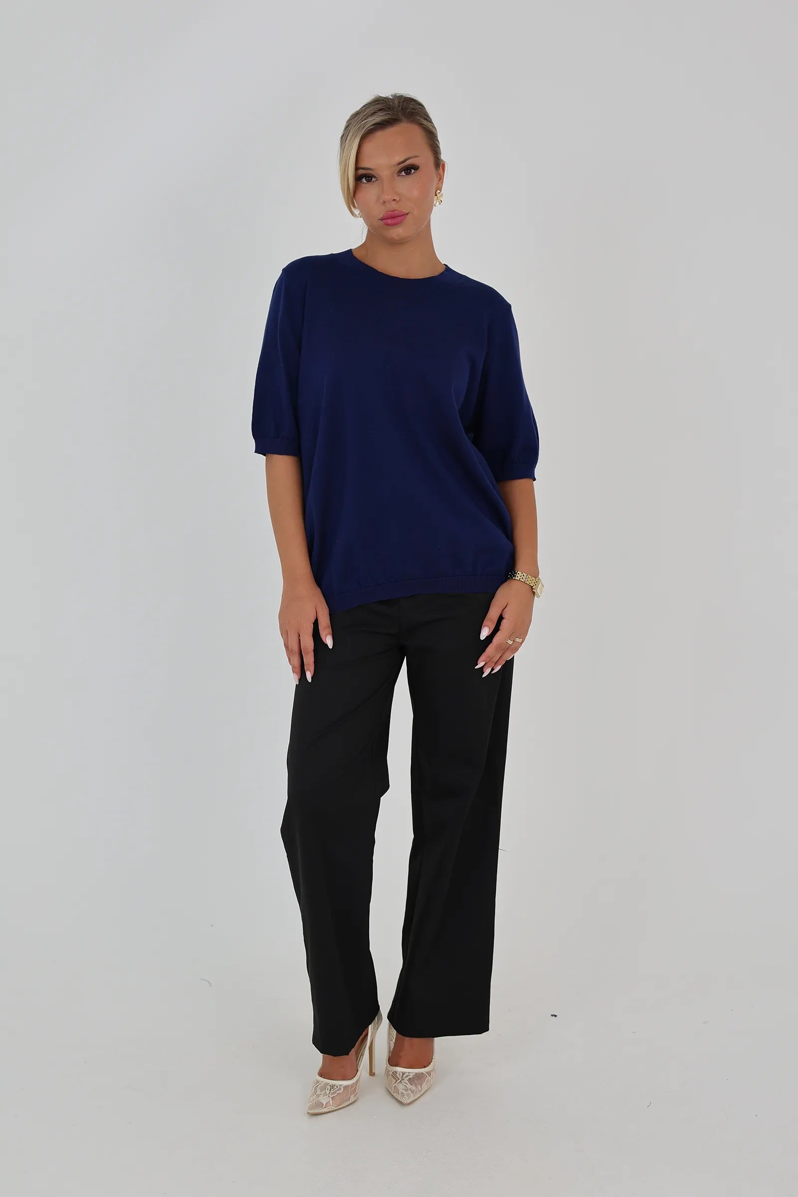Maice knit tee