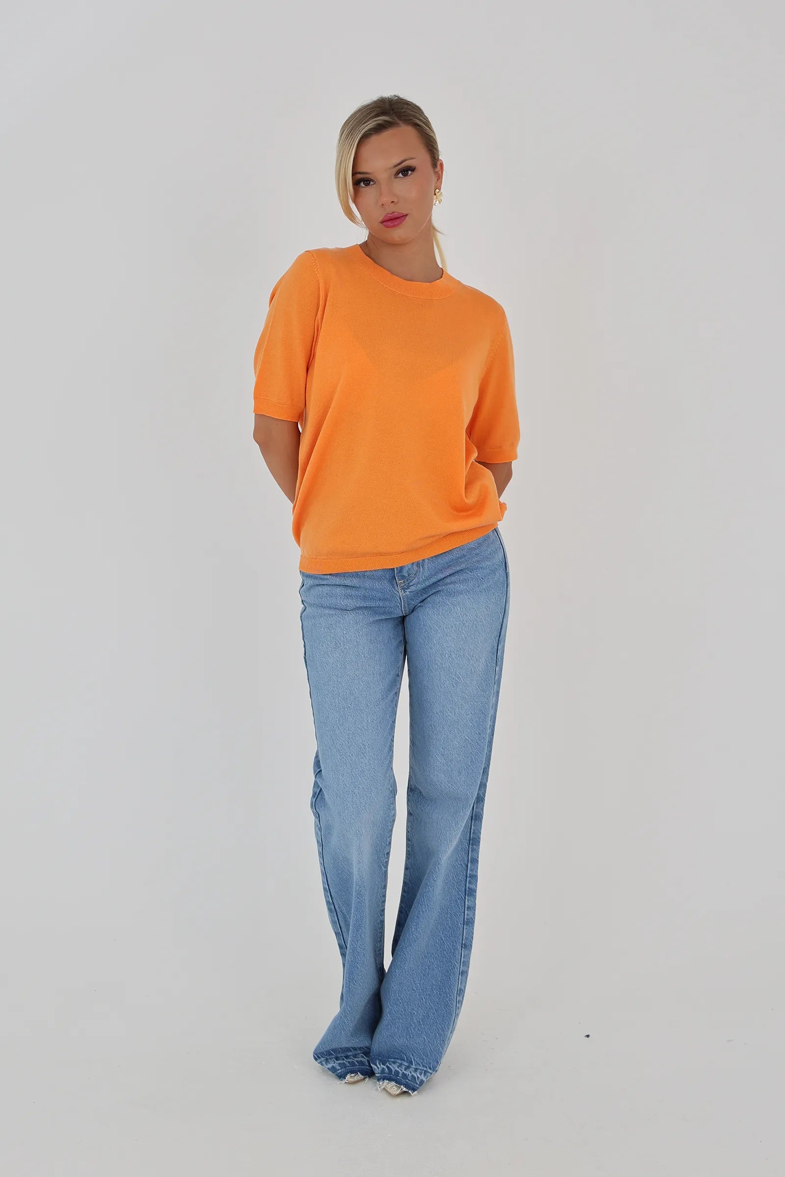 Maice knit tee