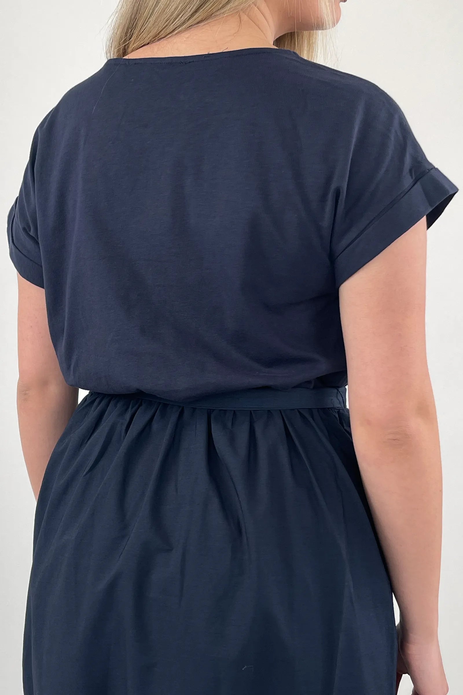 Fustan navy grace midi