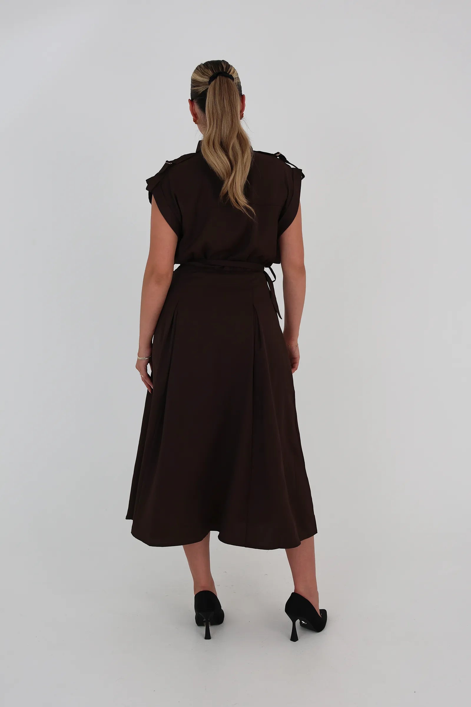 Fustan belted cargo