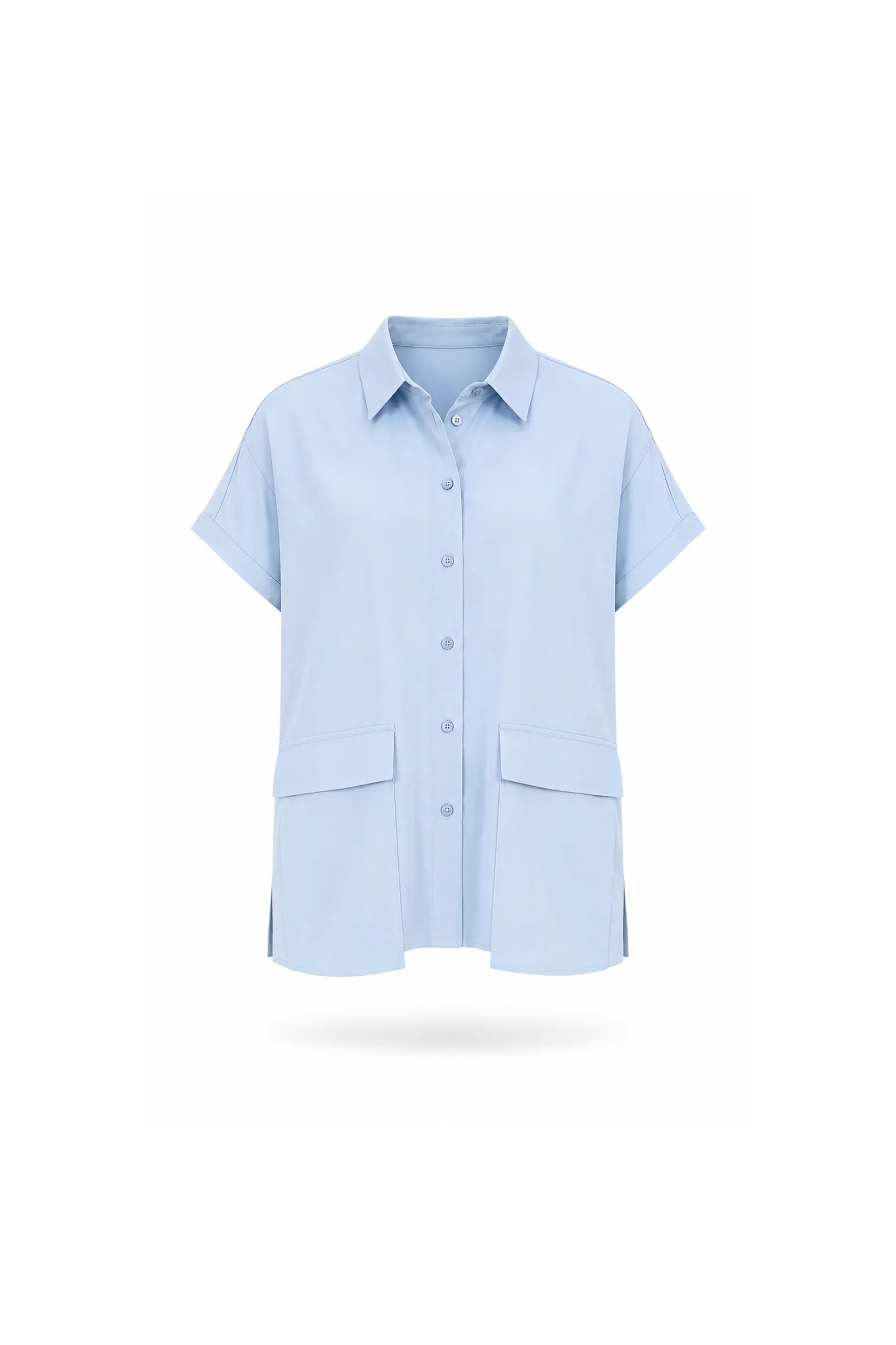 Kemishe blue button down