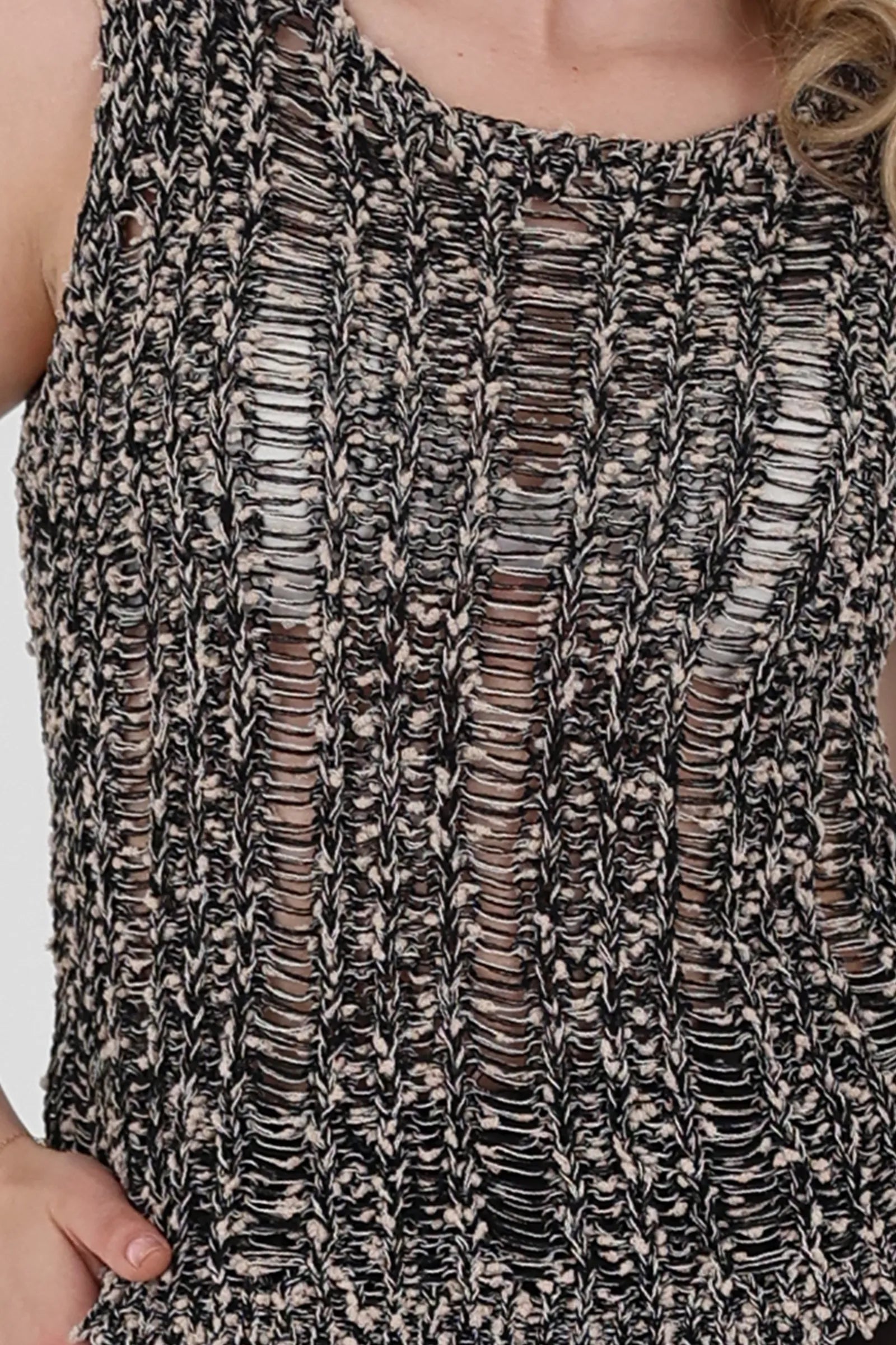 Maice knit sleeveless