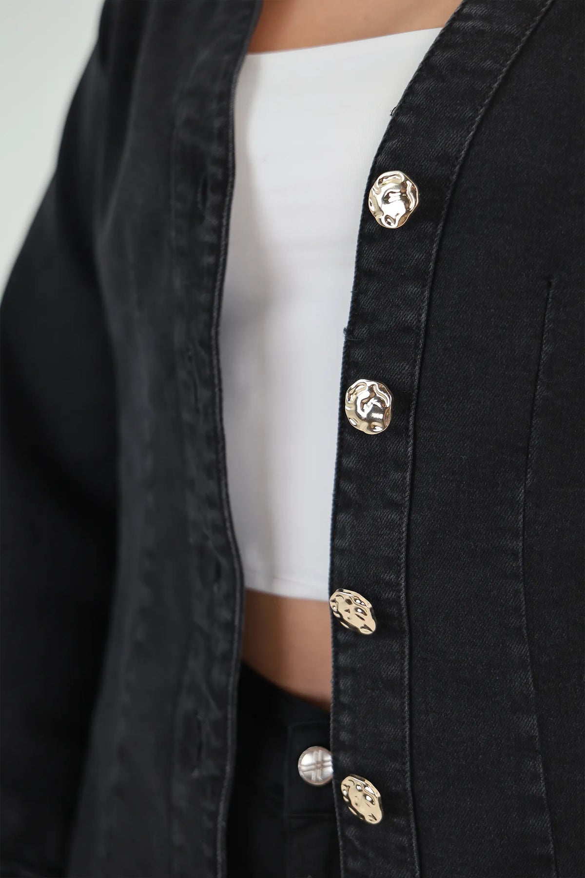 Jakne gold metallic buttons