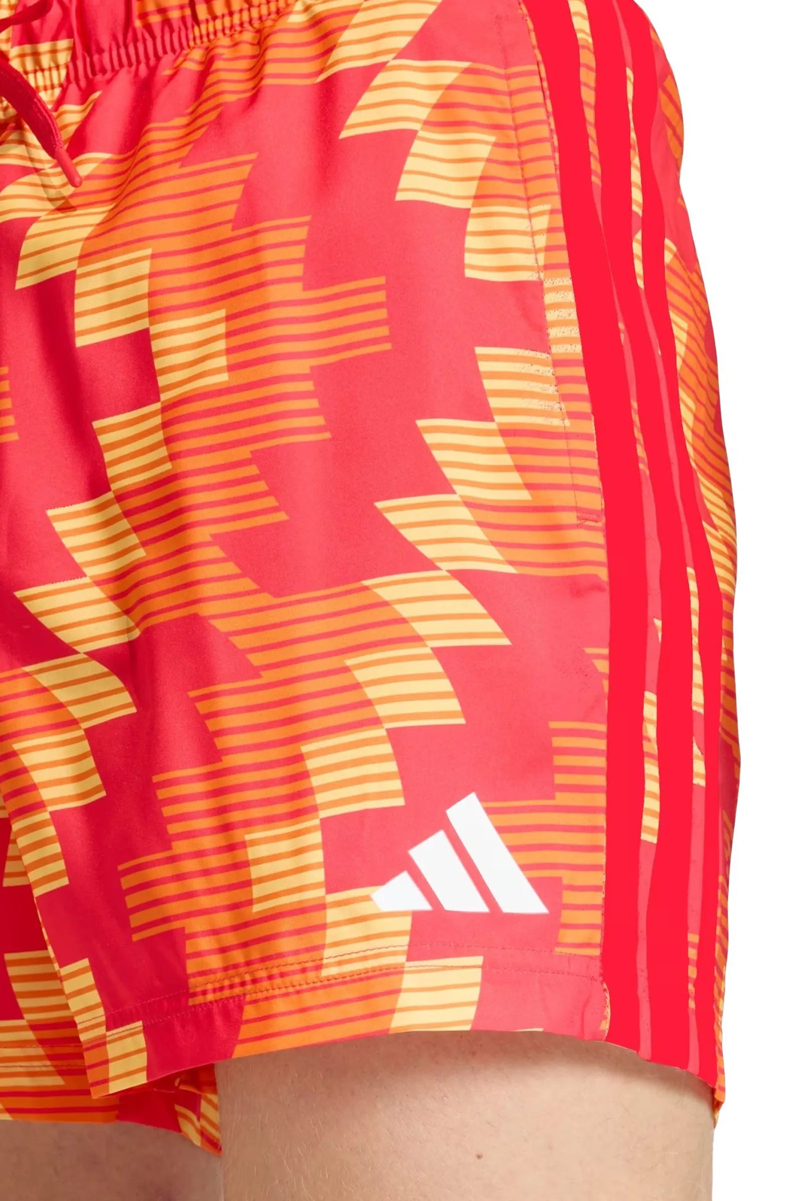 Shorce adidas soccer-inspired graphic swim JY9164