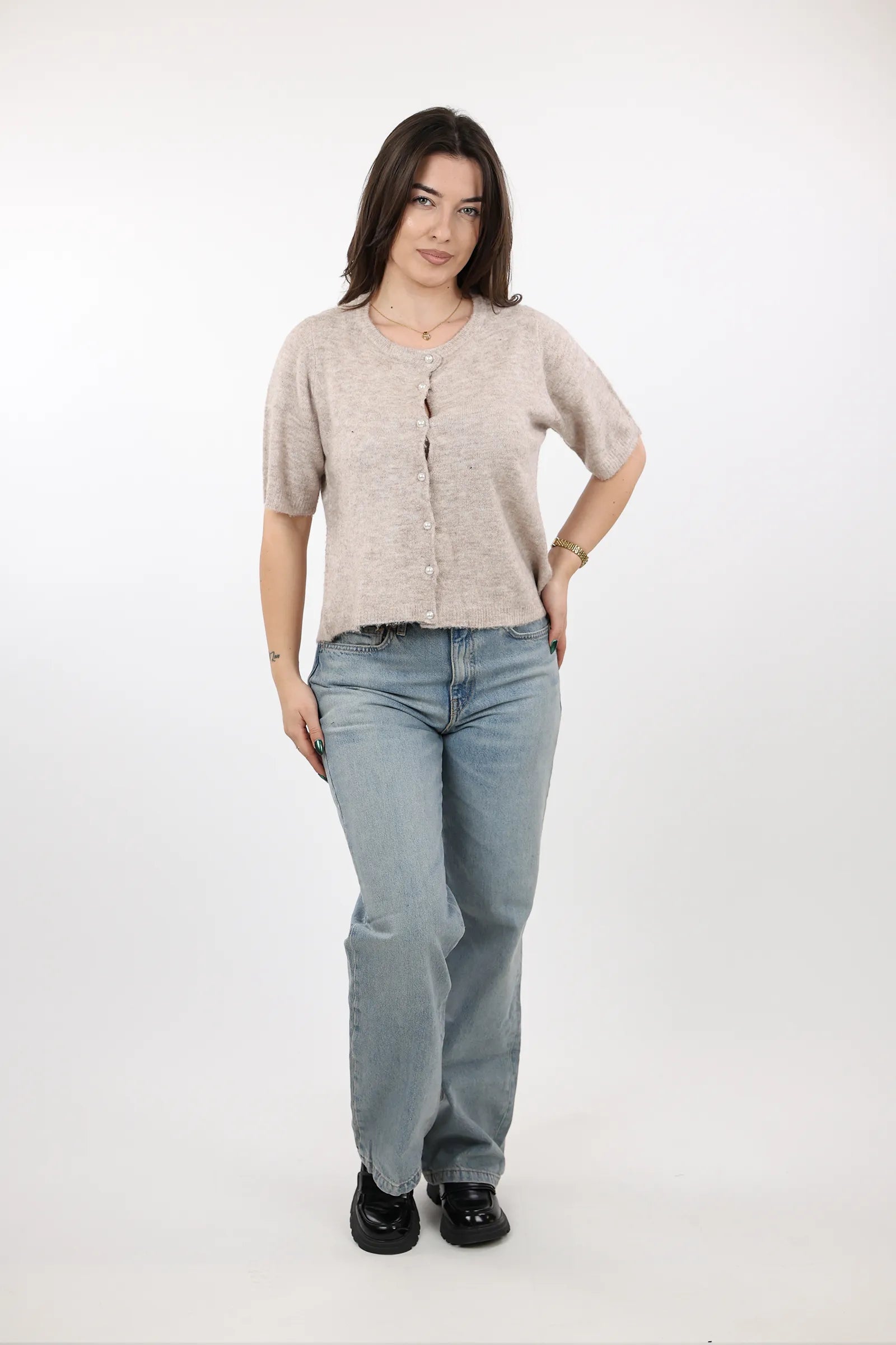 MAICË Button-Down Top