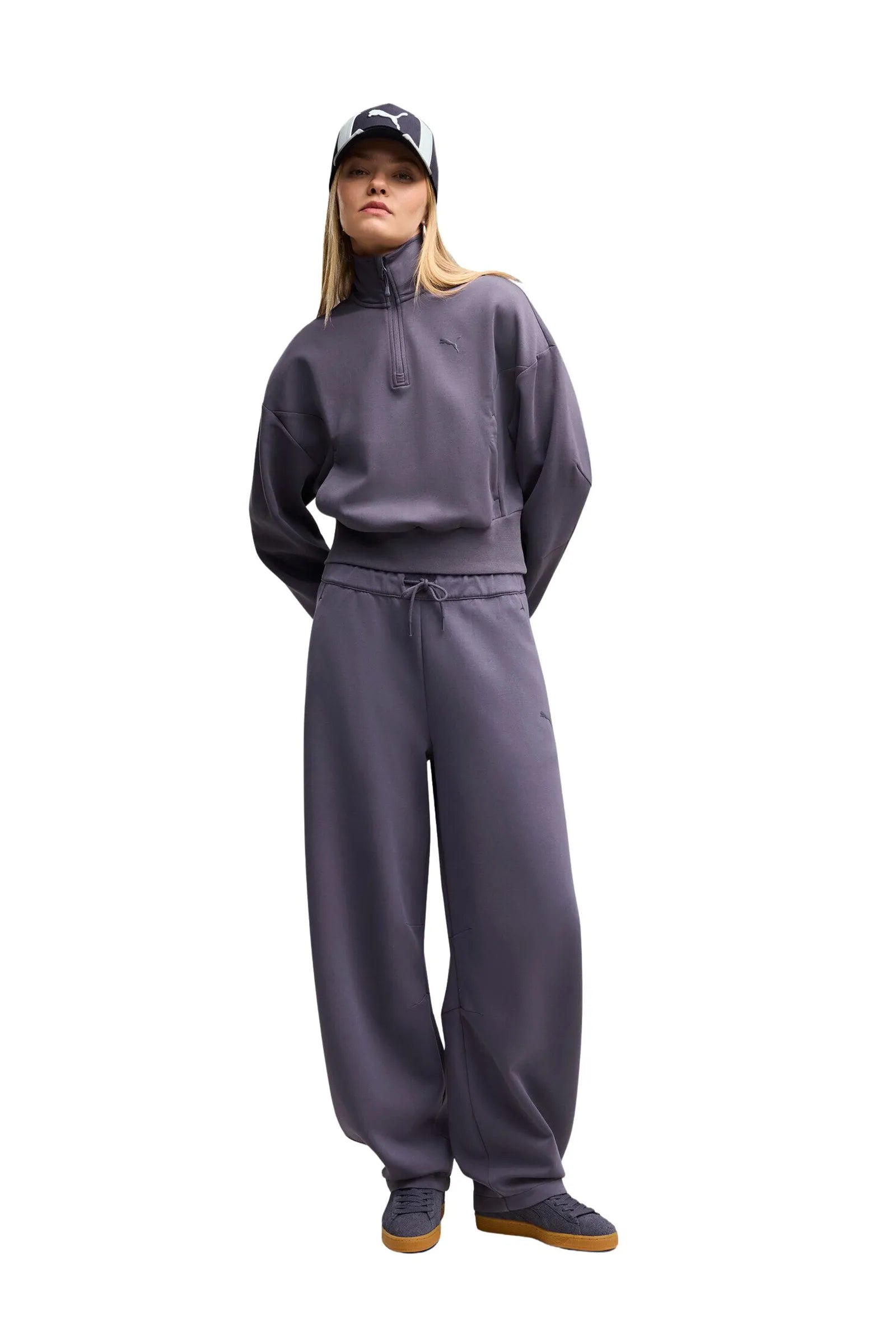 Duks pumatech sense half-zip crew inky depths 636658-35