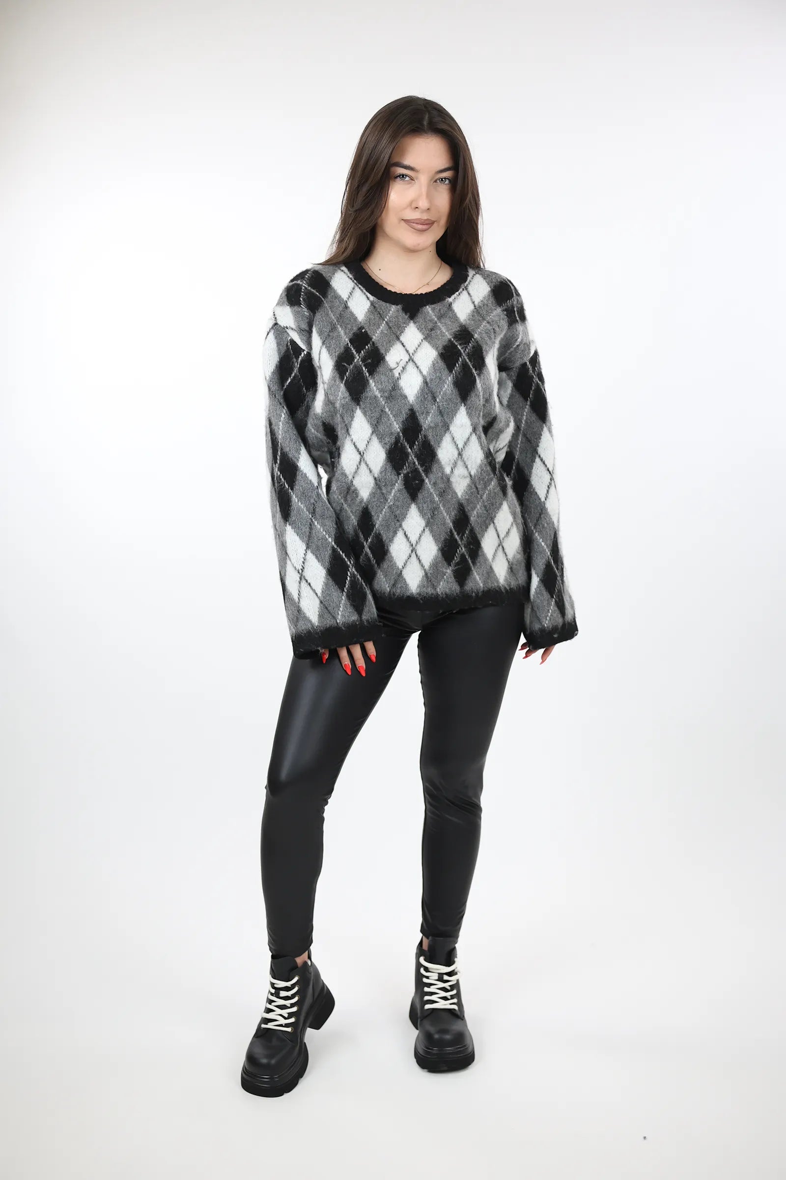 Xhemper diamond pattern