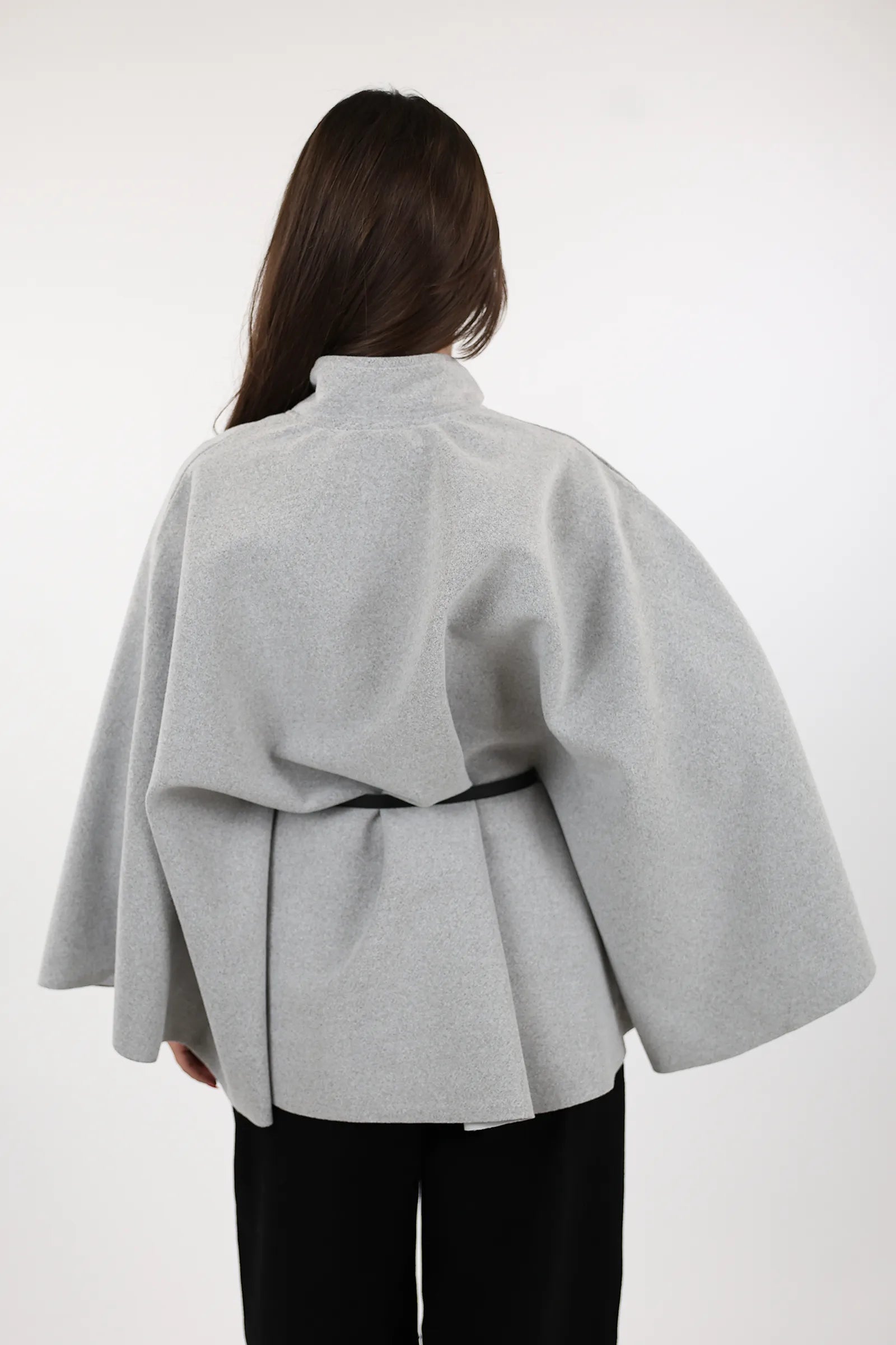 PALLTO BELTED PONCHO
