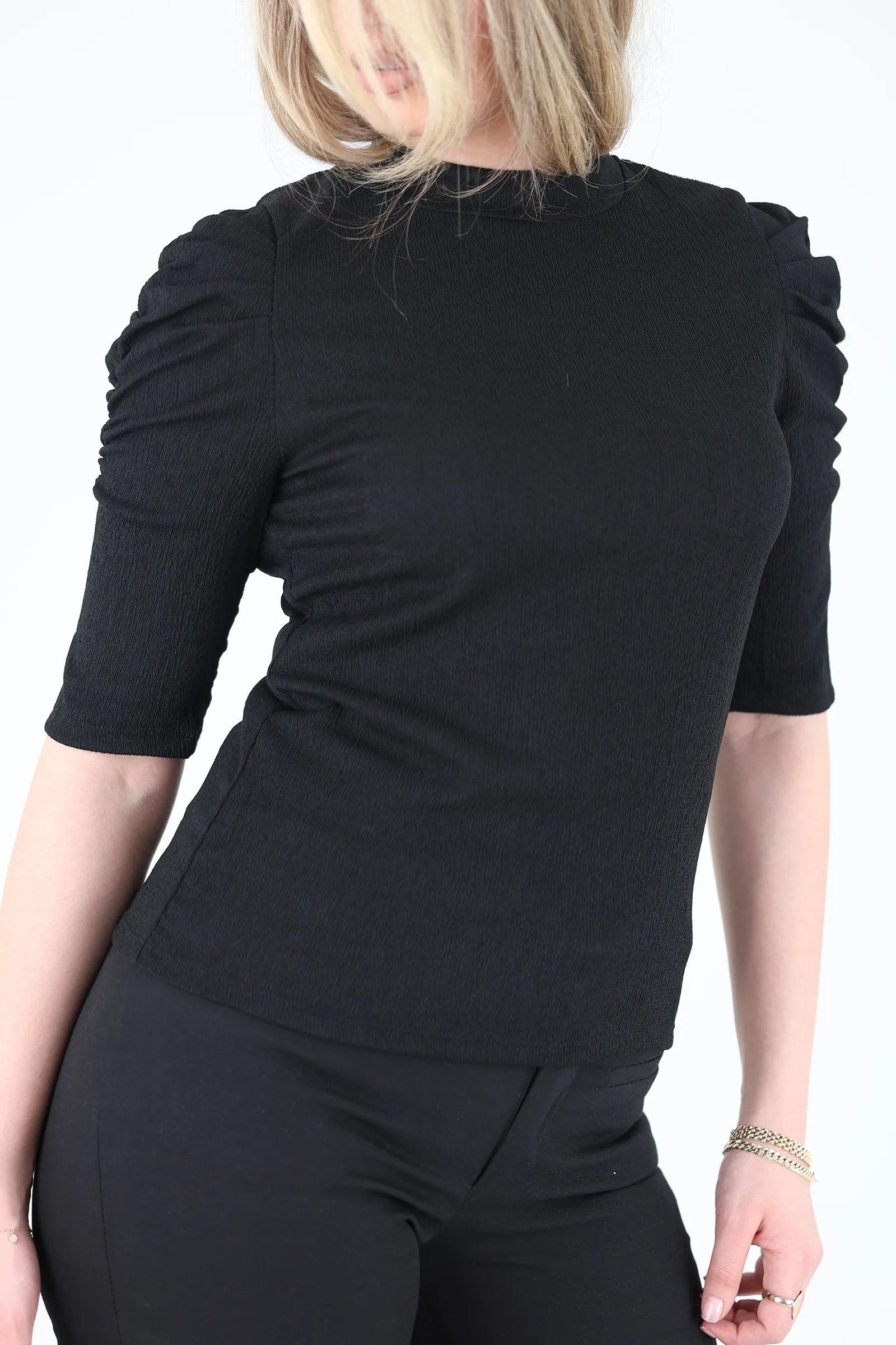 Maice ruched sleeve