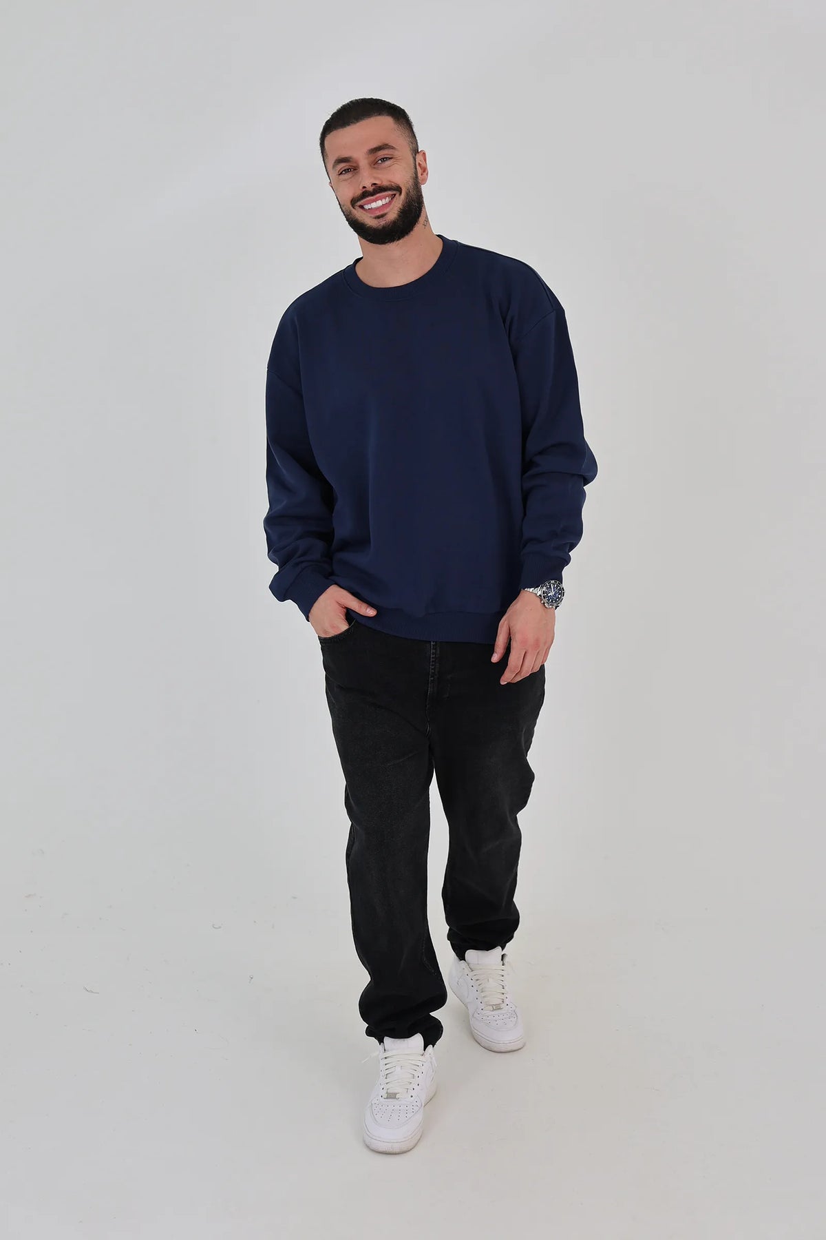 Duks  ribbed cuffs and hem
