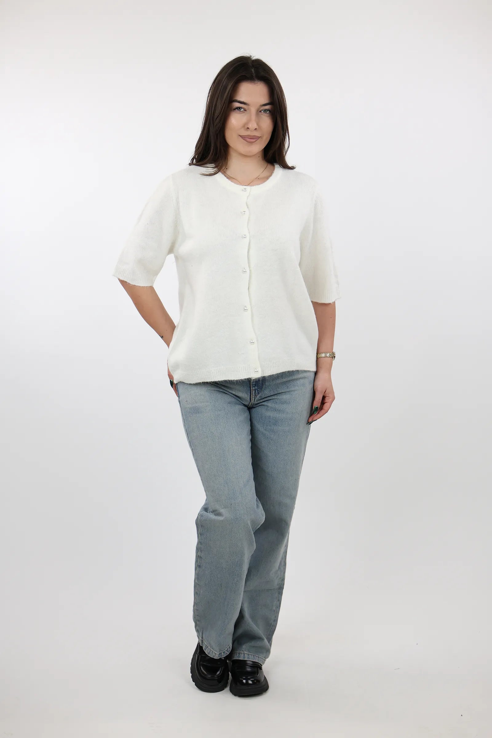 MAICË Button-Down Top