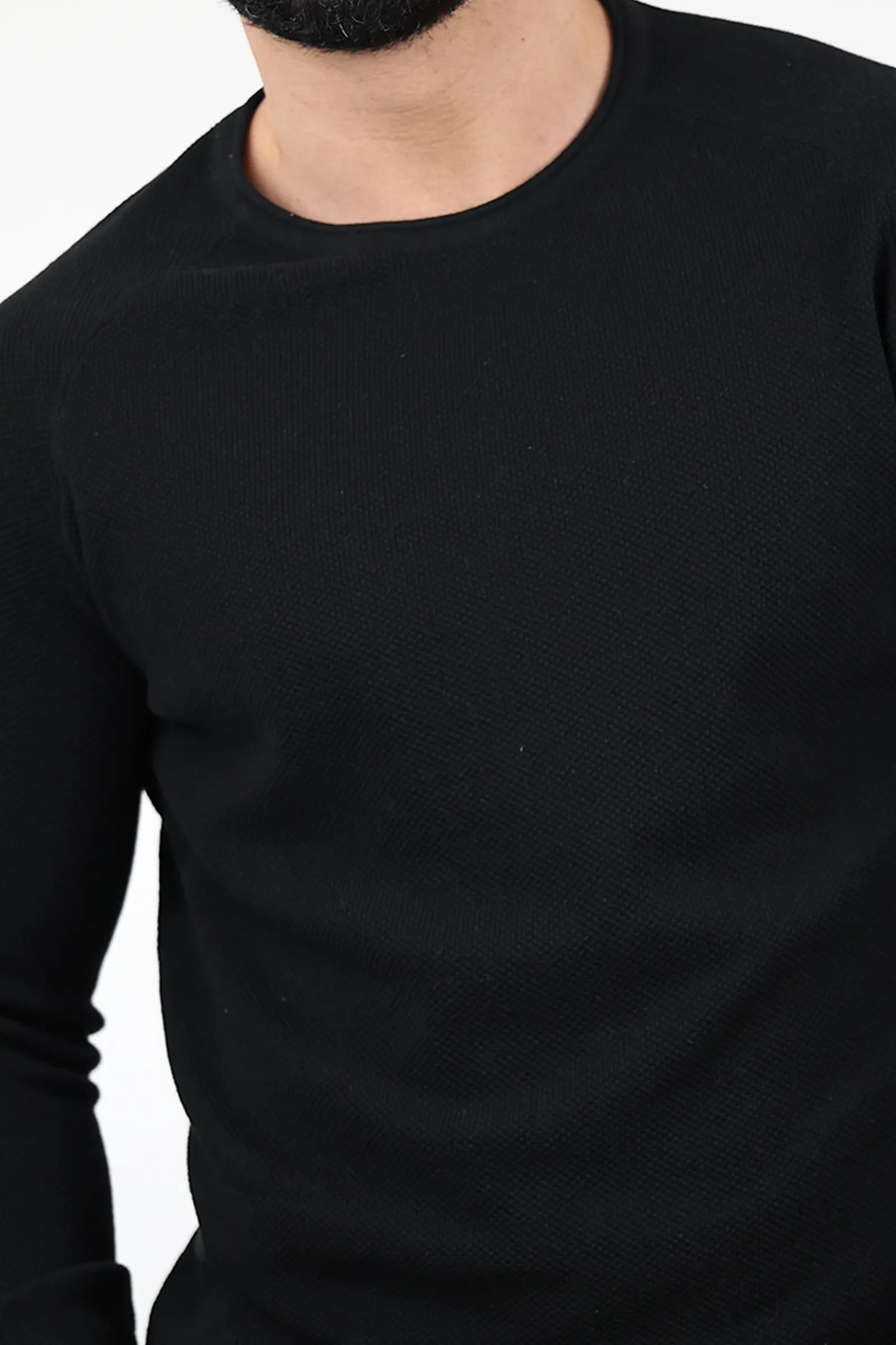 XHEMPER SOLID ROUND NECK