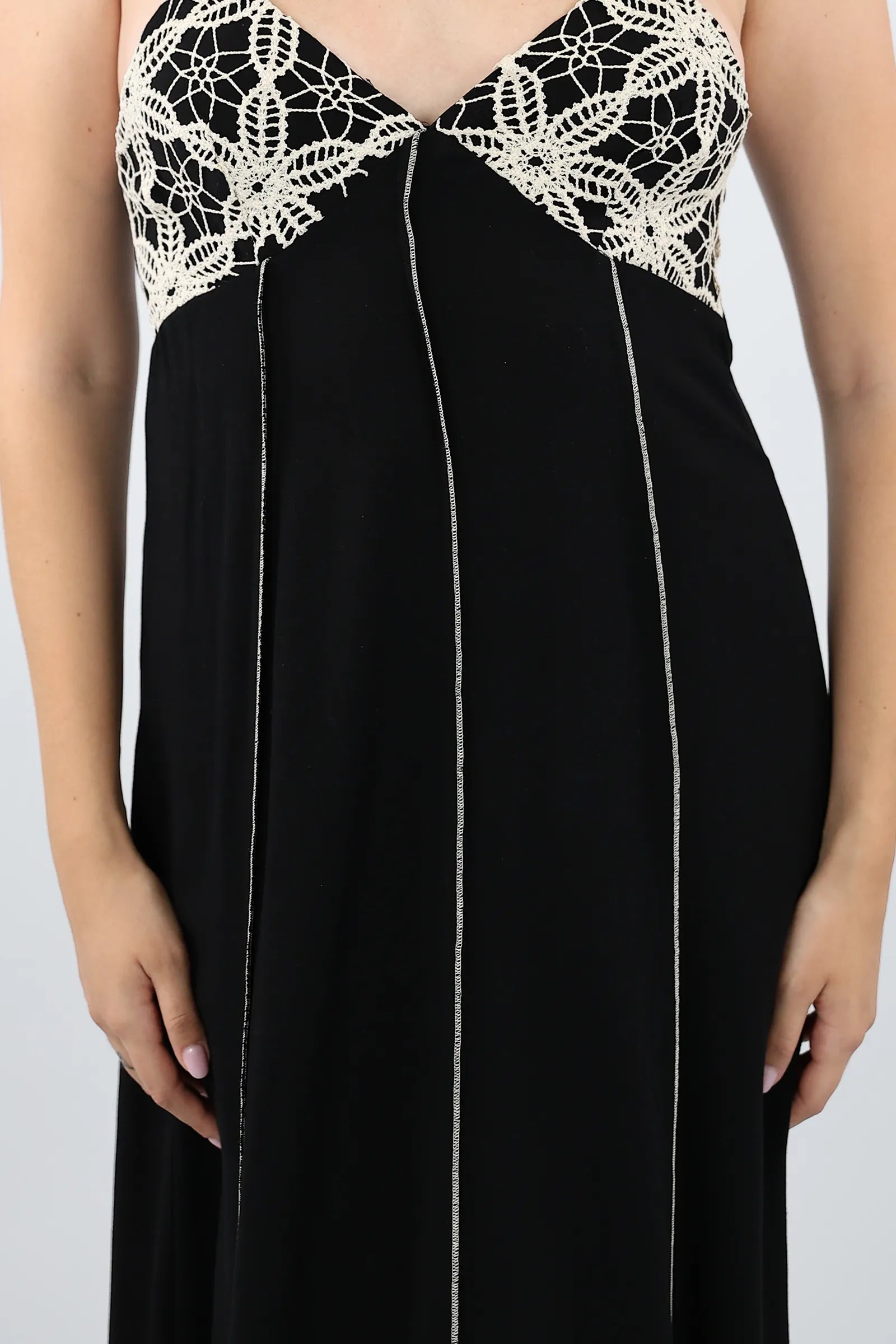 FUSTAN MAXI CROCHET