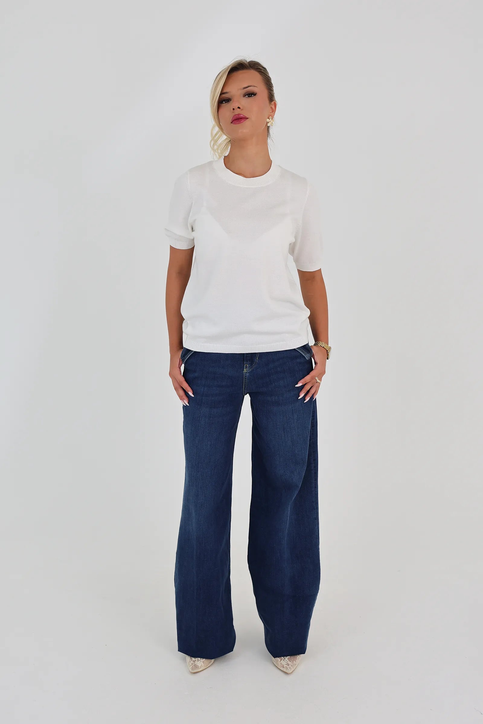 Maice knit tee