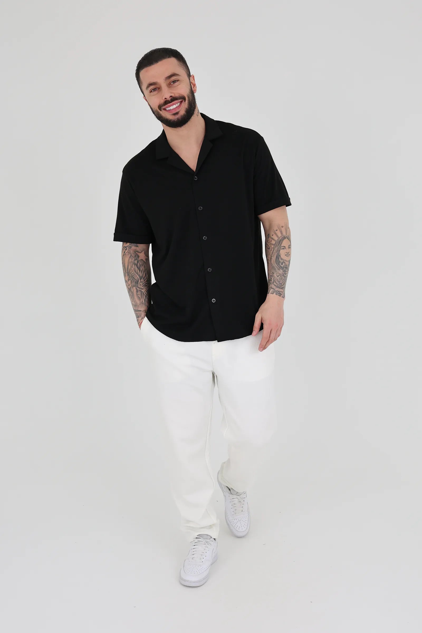 Kemishe knit short sleeve