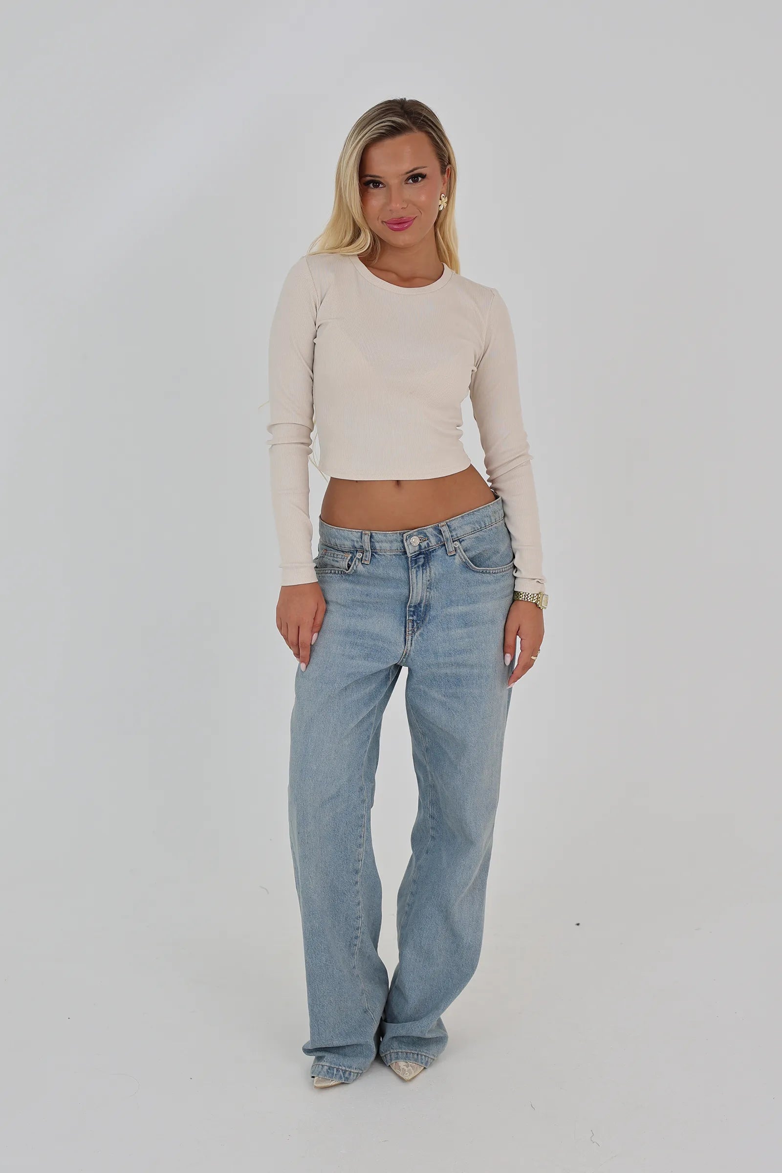 Bluze crewneck crop