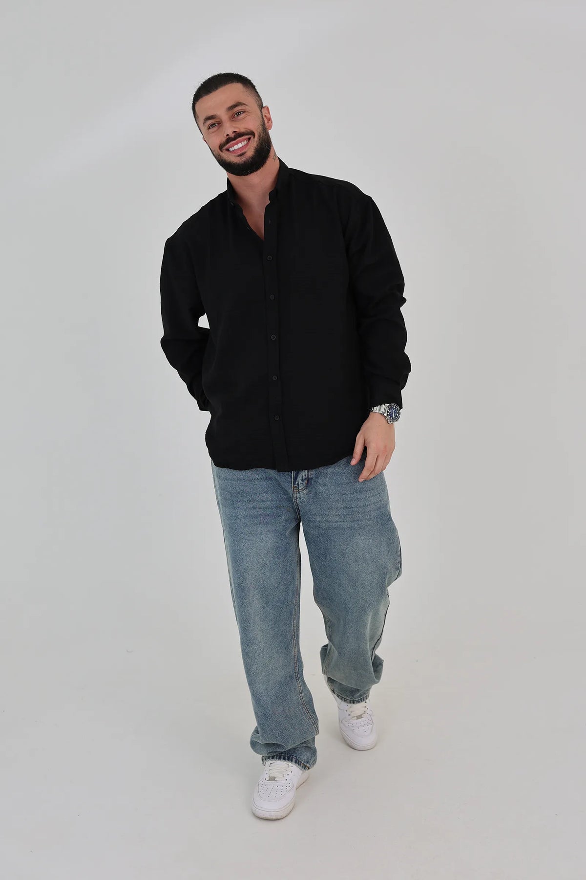 Kemishe linen button-down