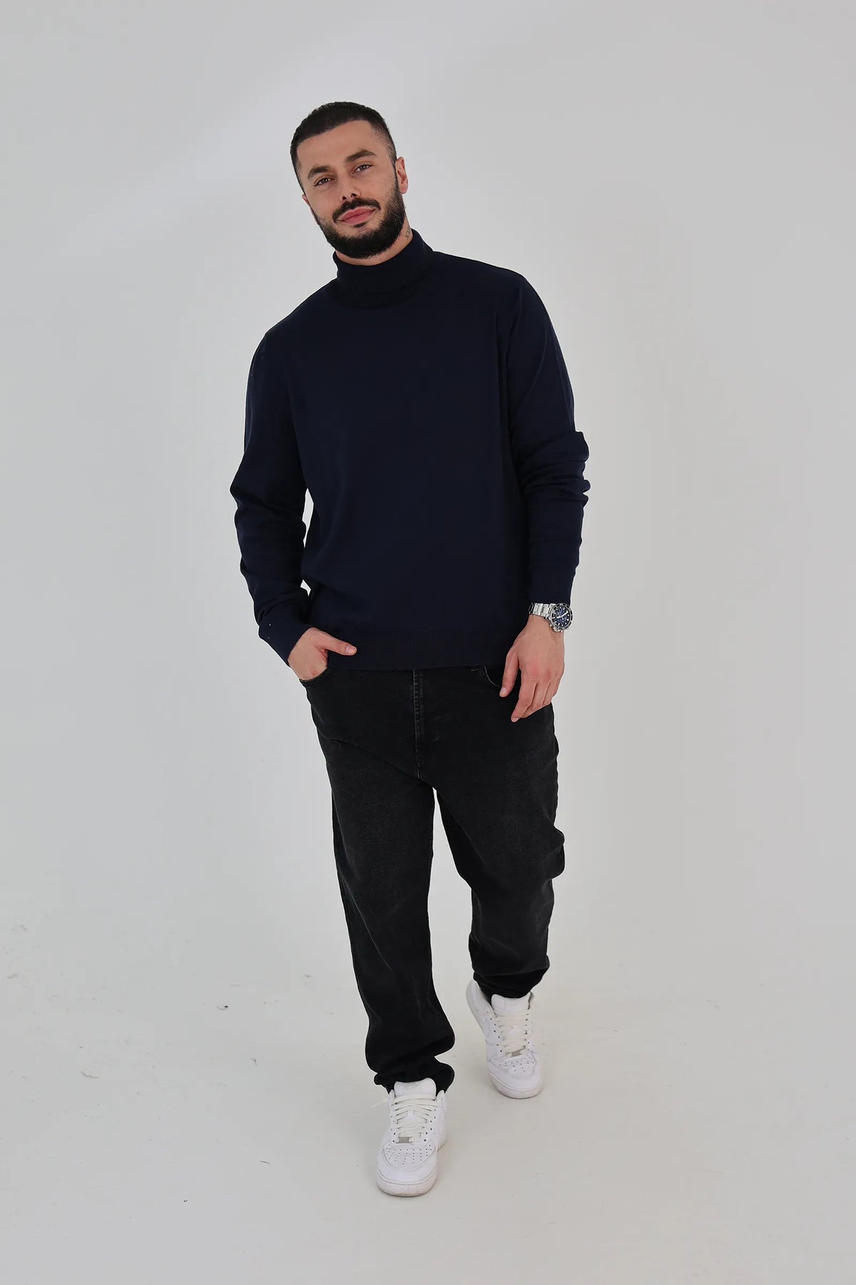 Rrollke classic roll neck