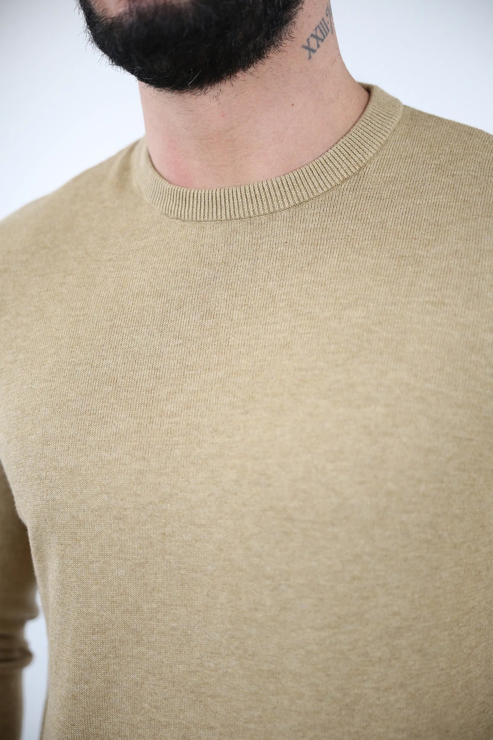 XHEMPER Classic tan knit
