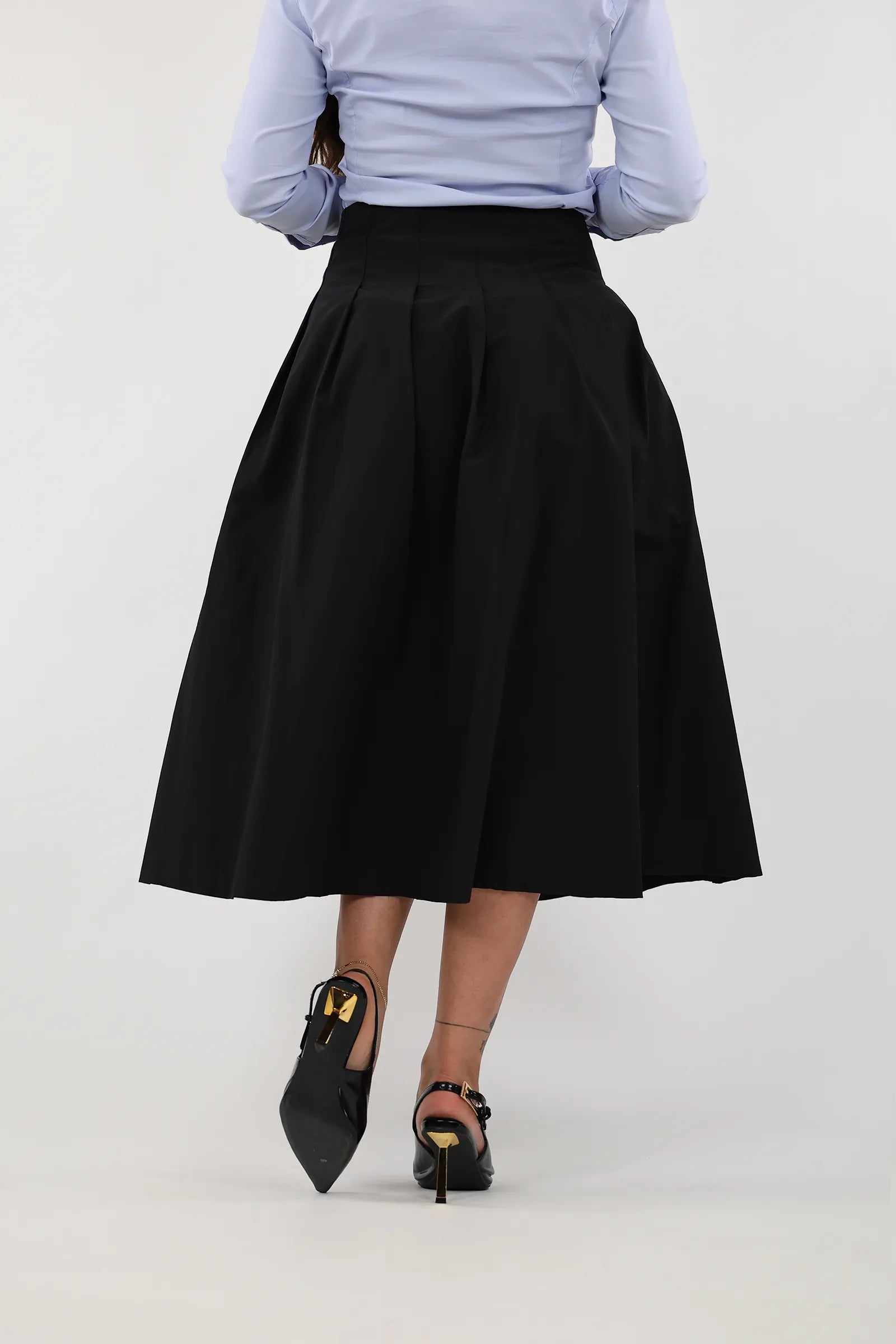 FUND PLEATED BELT