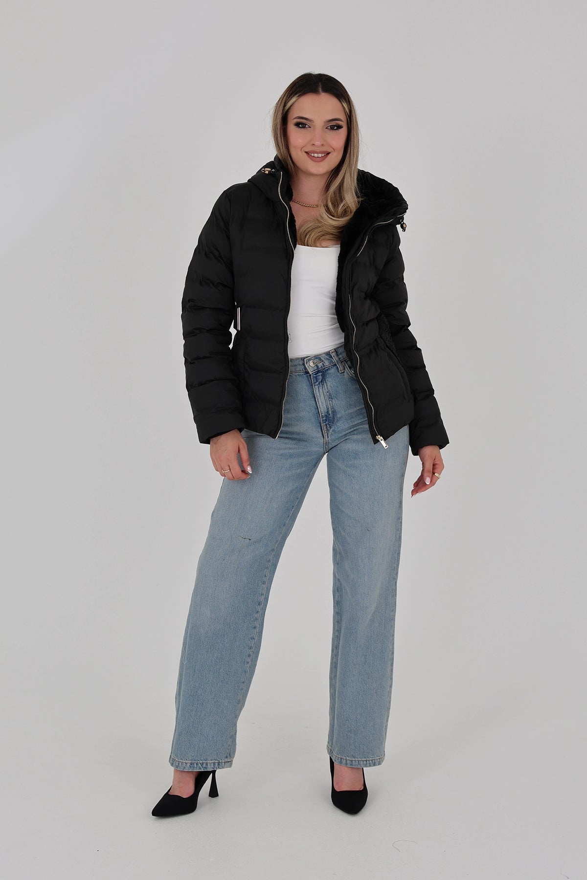 Jakne short belted