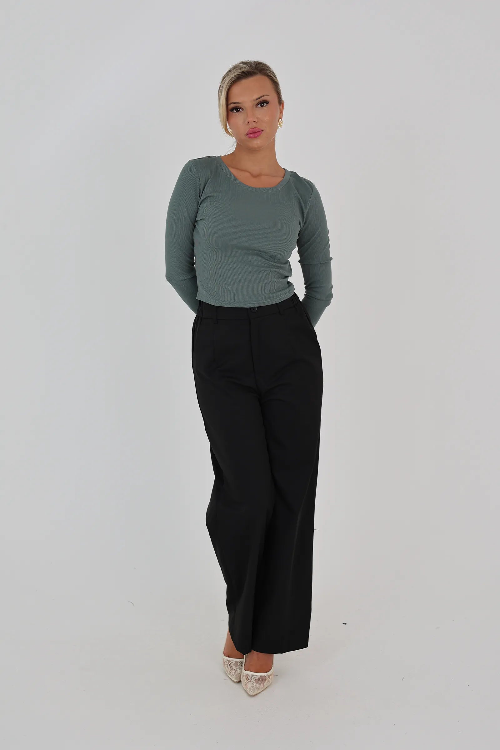 Bluze crewneck crop