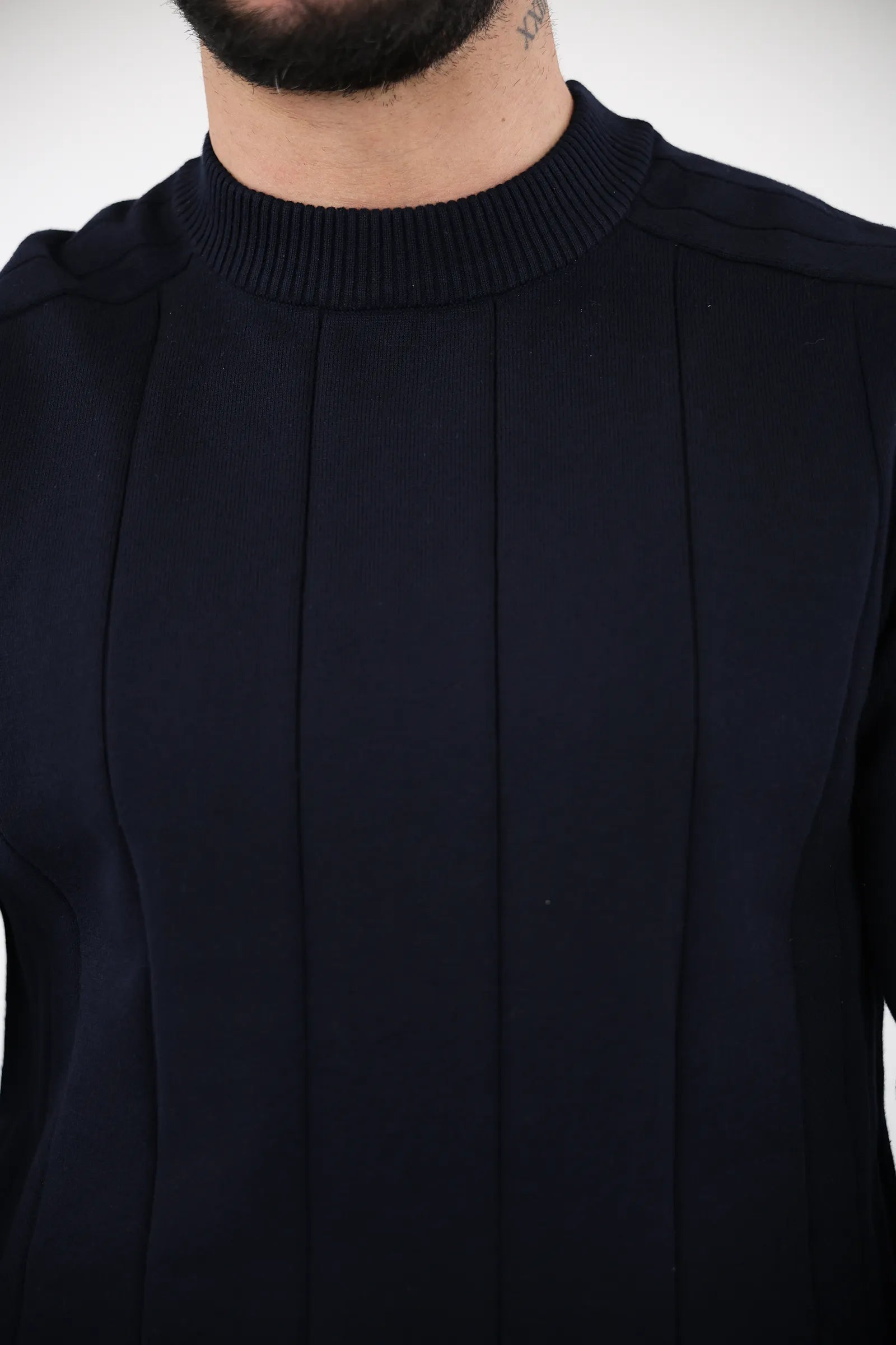 XHEMPER Vertical Stripe Sweater