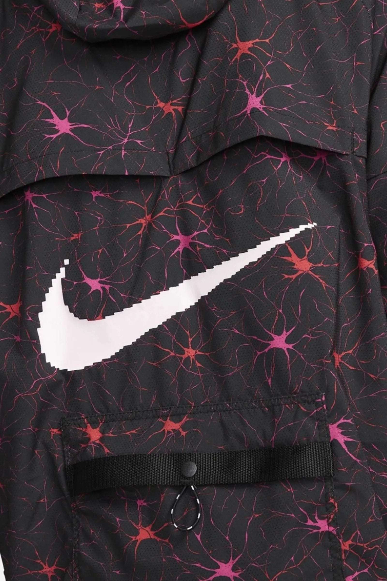 JAKNE Nike graphic-print lightweight hooded jacket