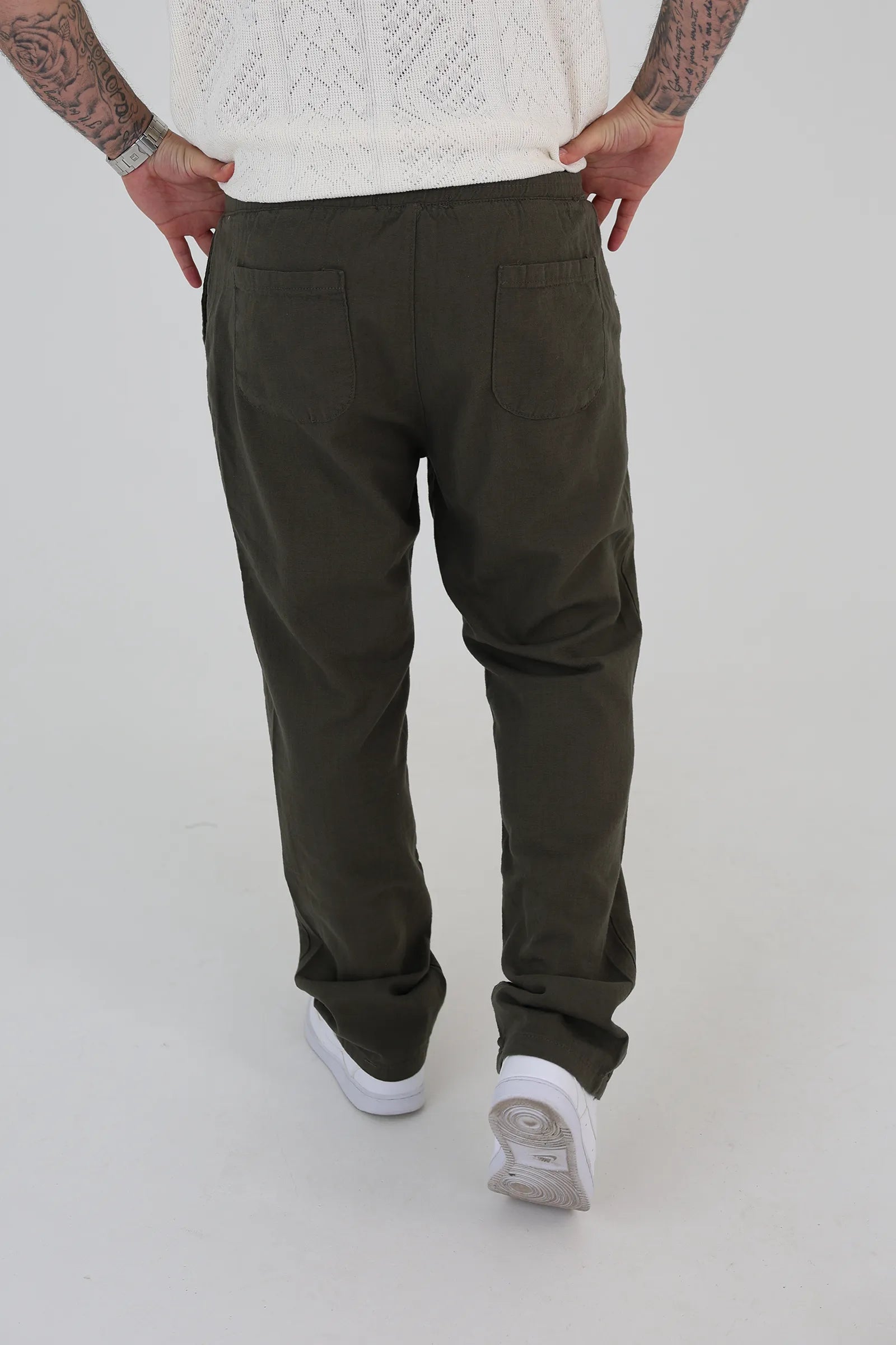 Pantallona flat front