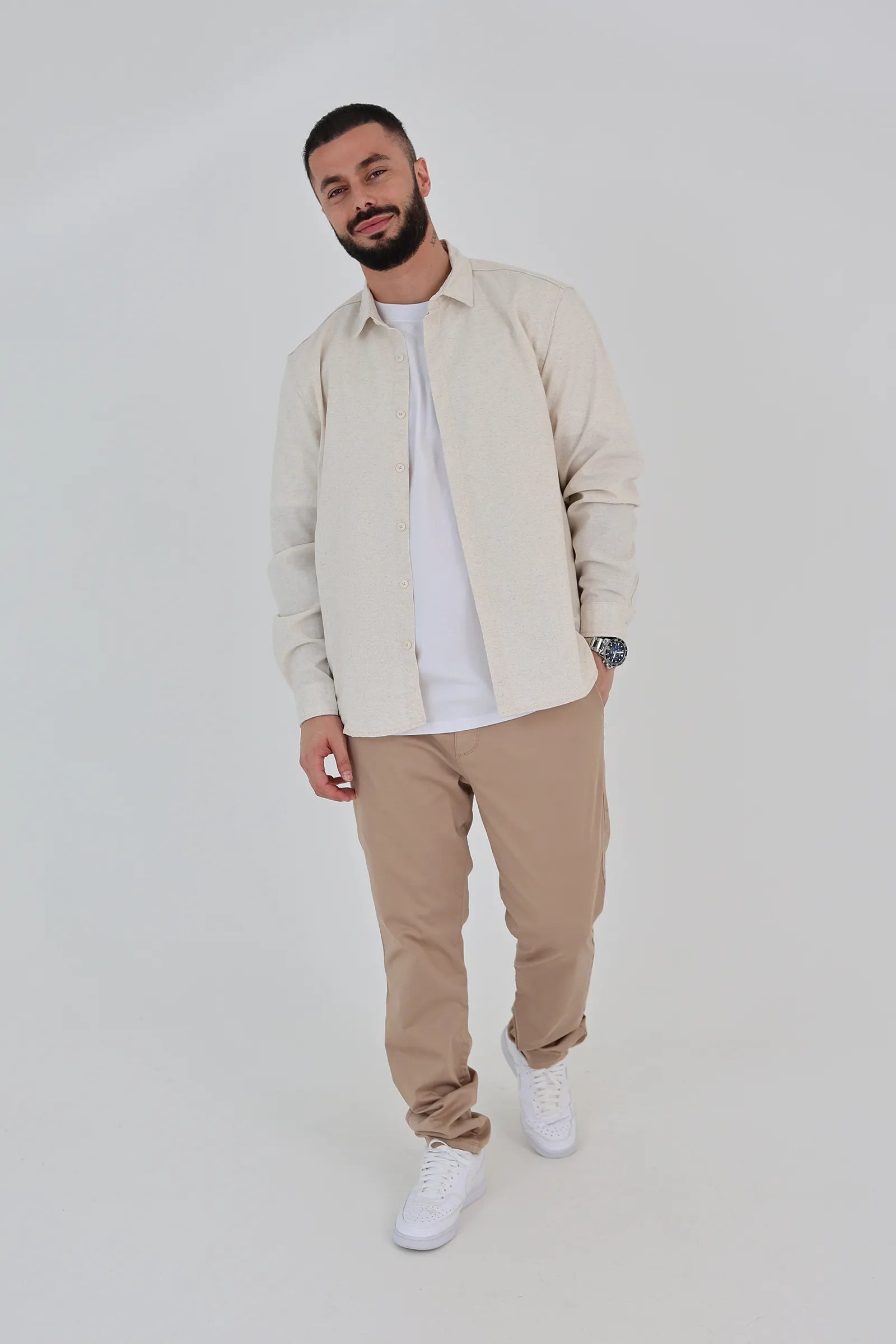 Pantallona casual tan