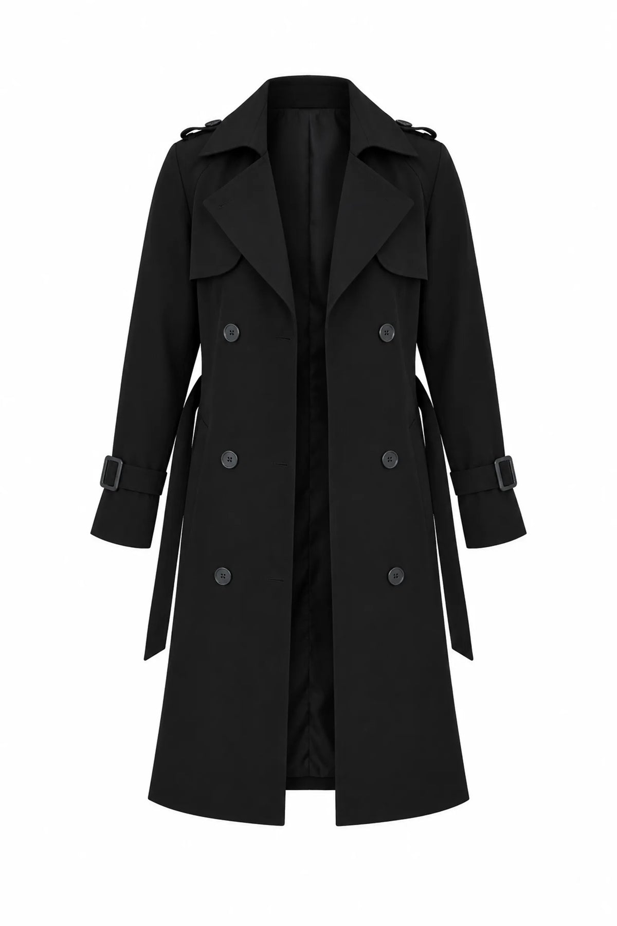 Mantil midi trench