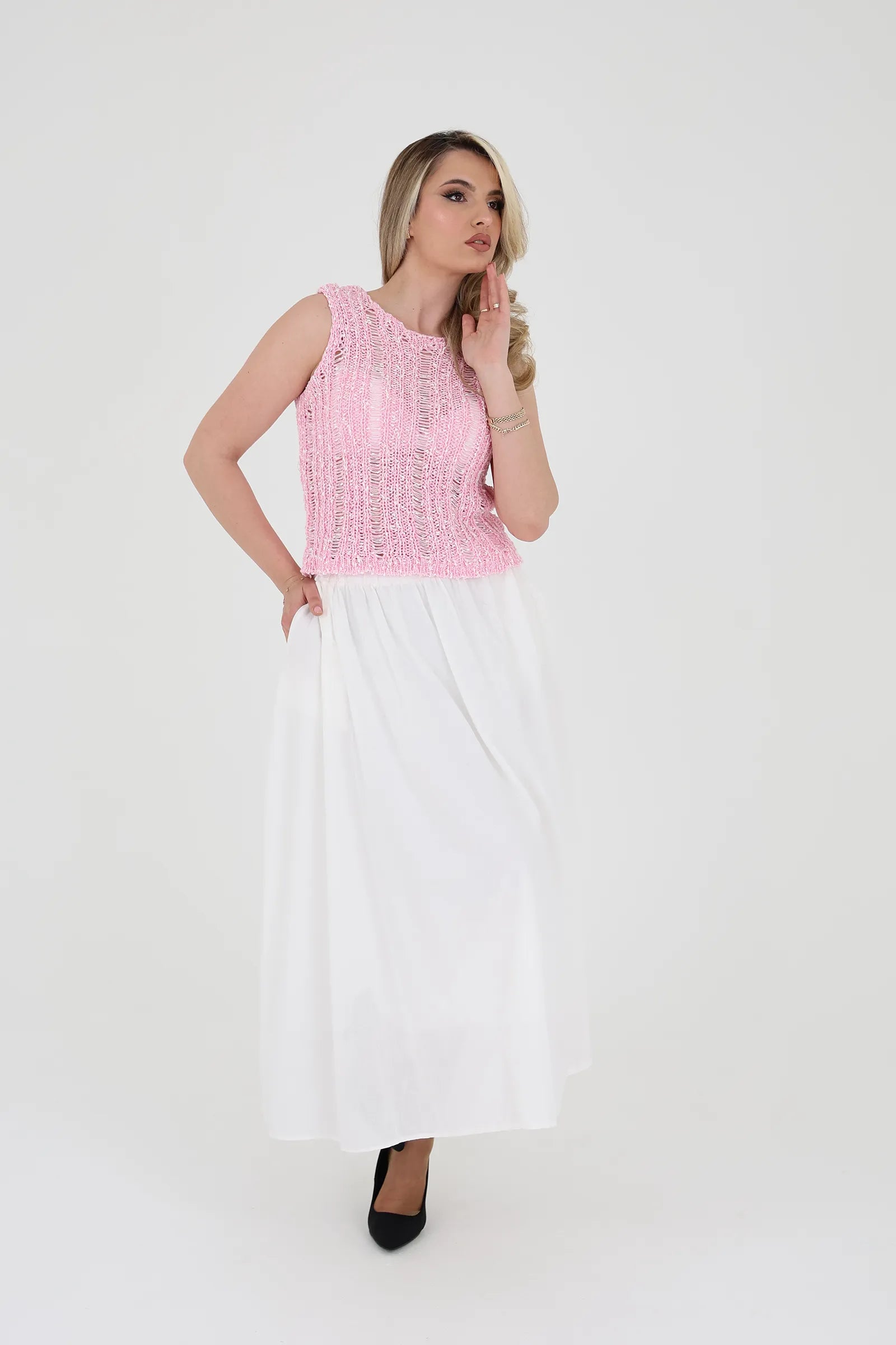 Maice knit sleeveless