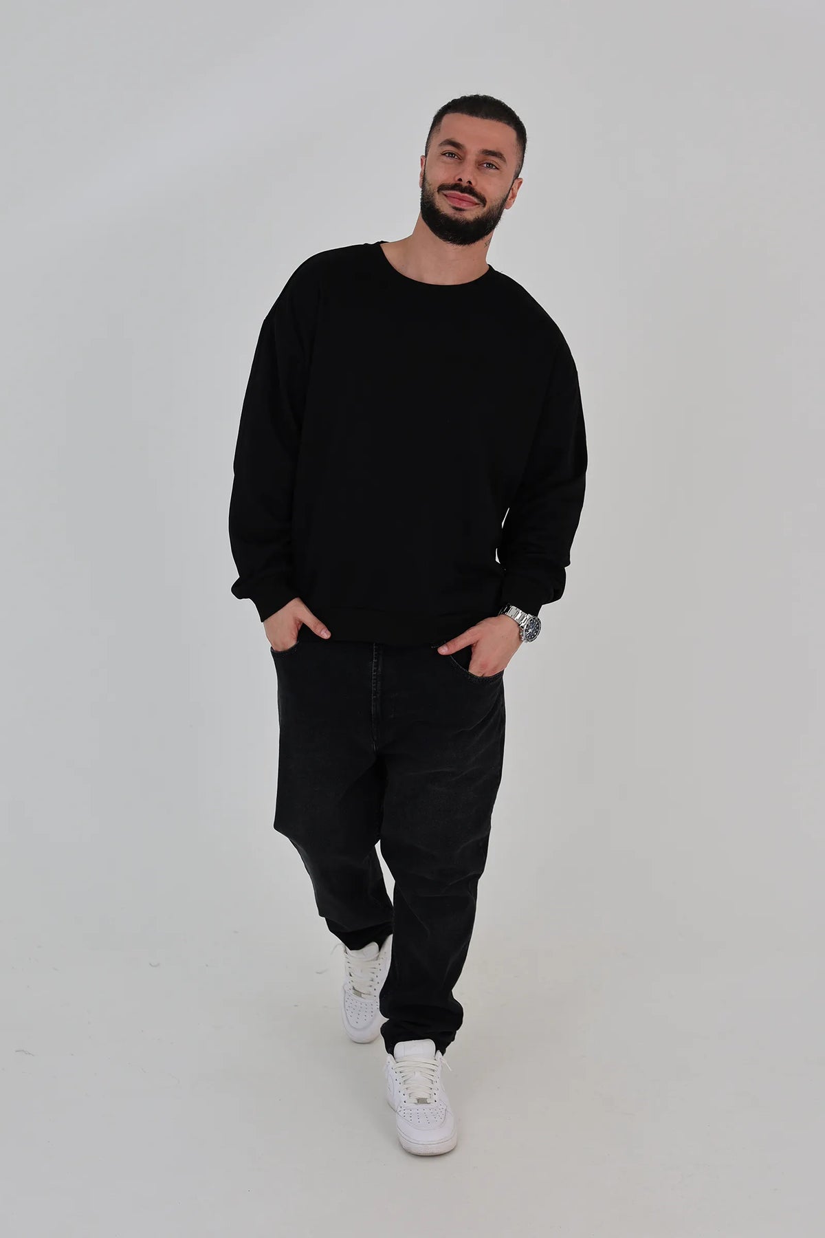 Duks  ribbed cuffs and hem