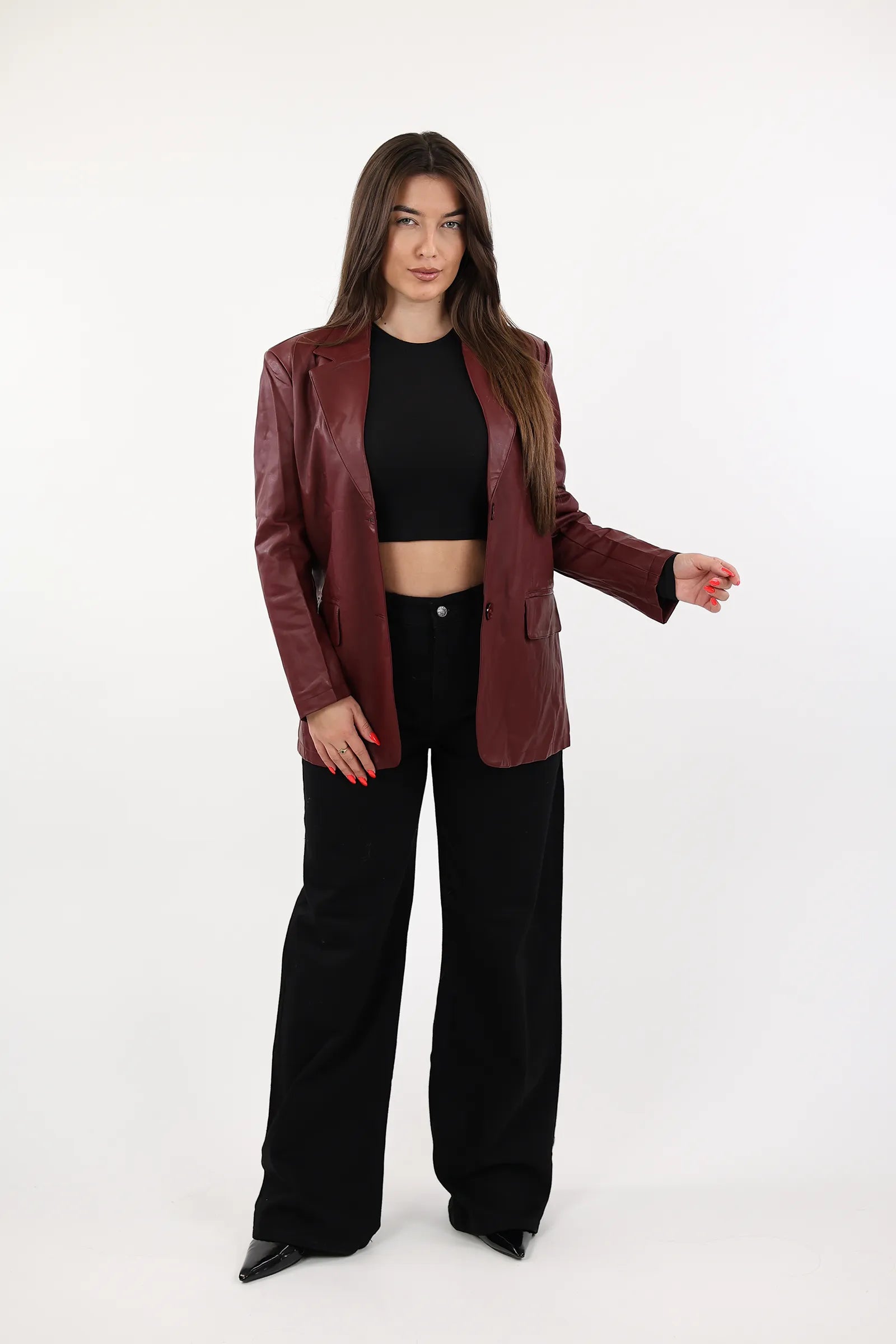 JAKNE DARK RED