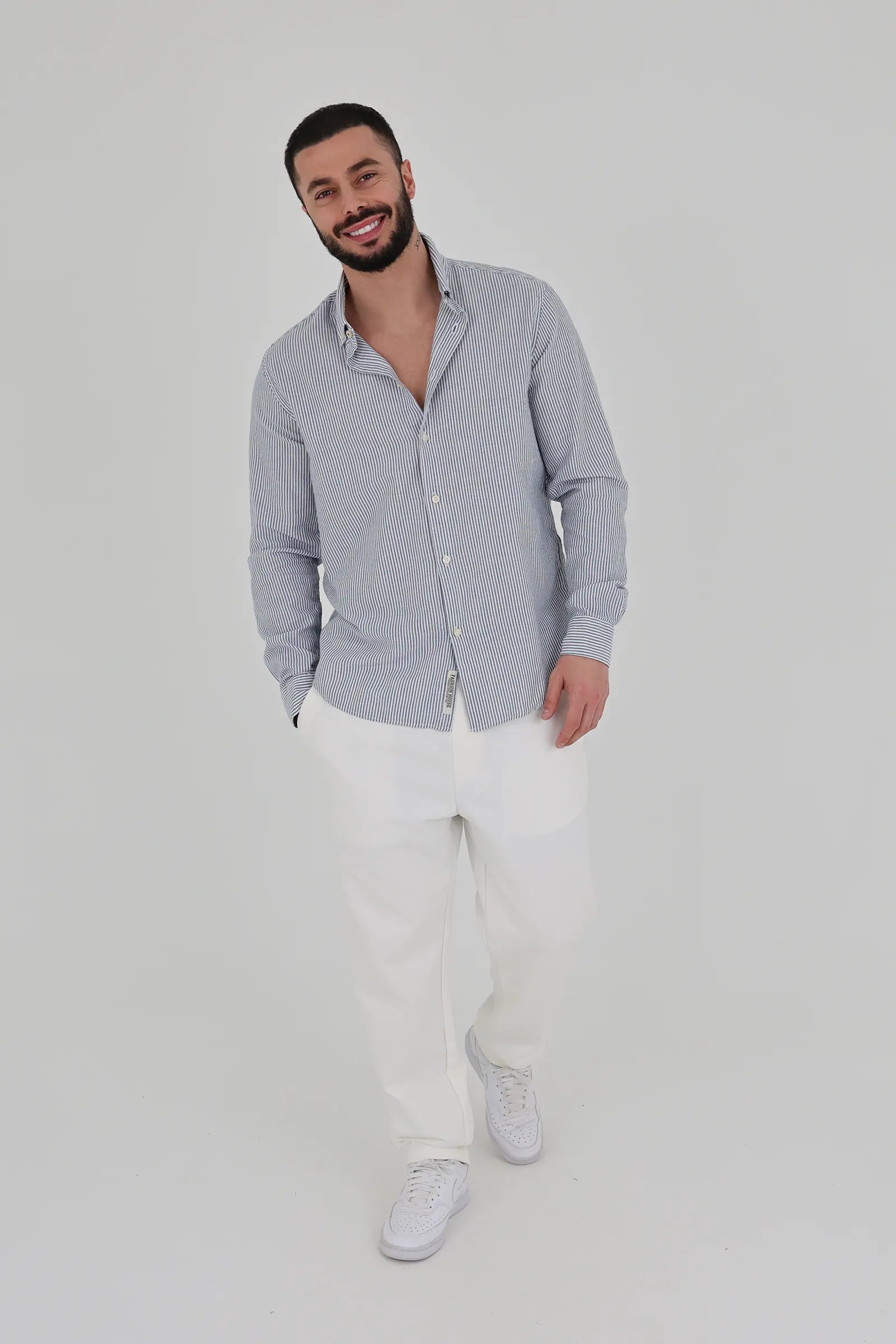 Kemishe stripe button up