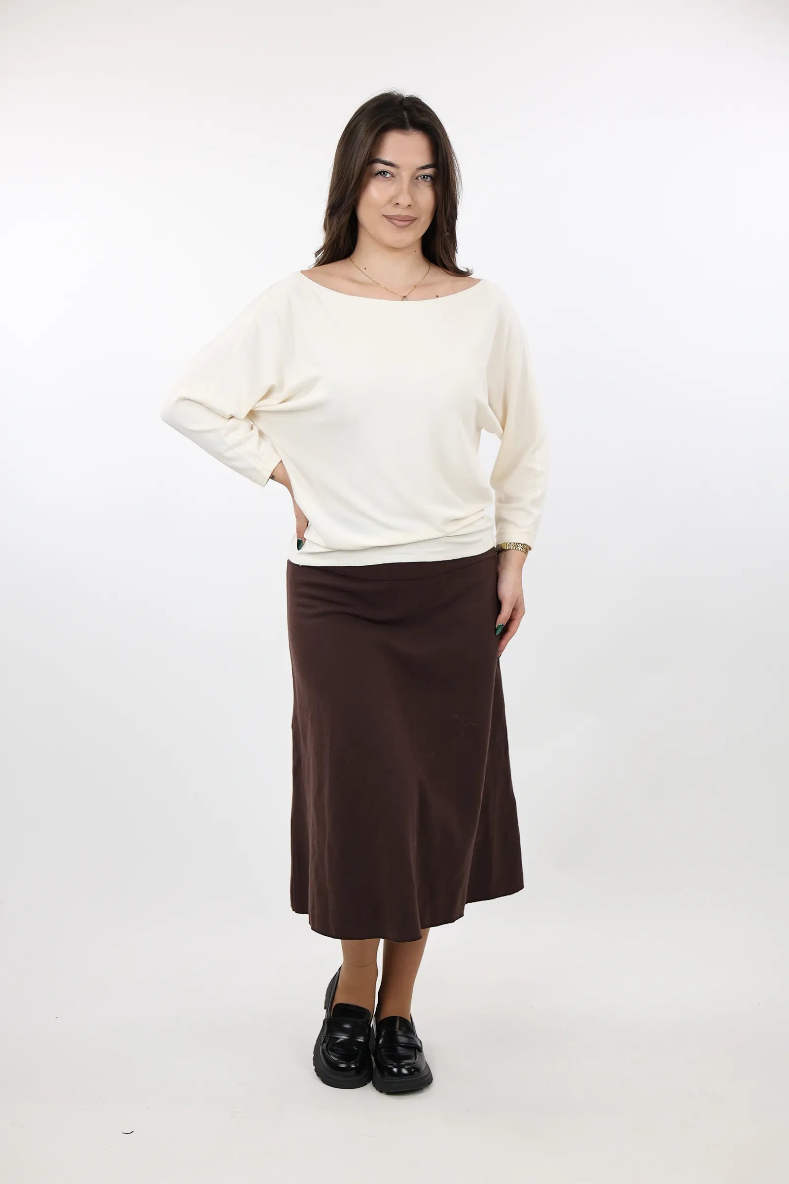 BLUZË Casual Knit Pullover