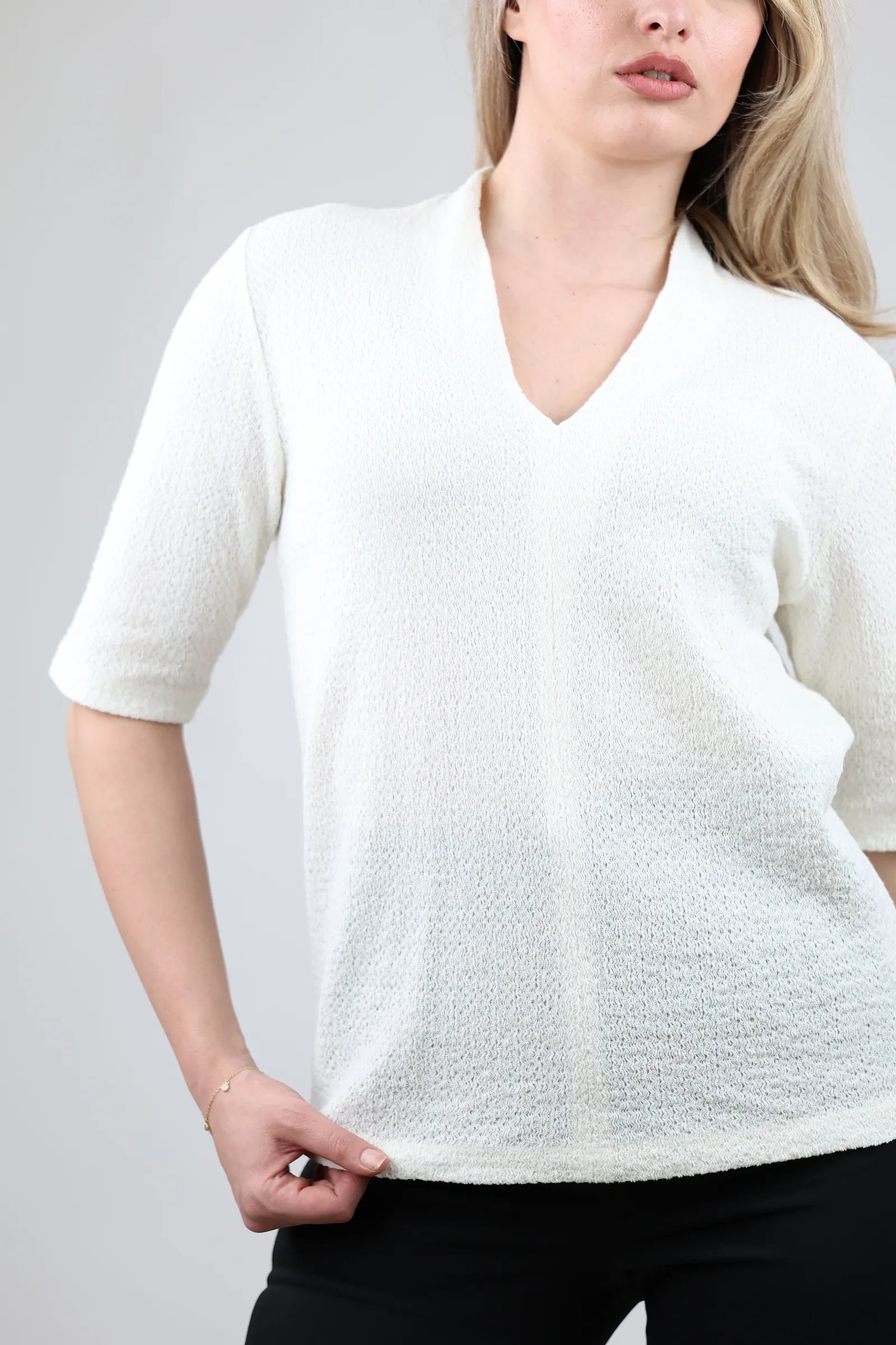 Maice waffle knit