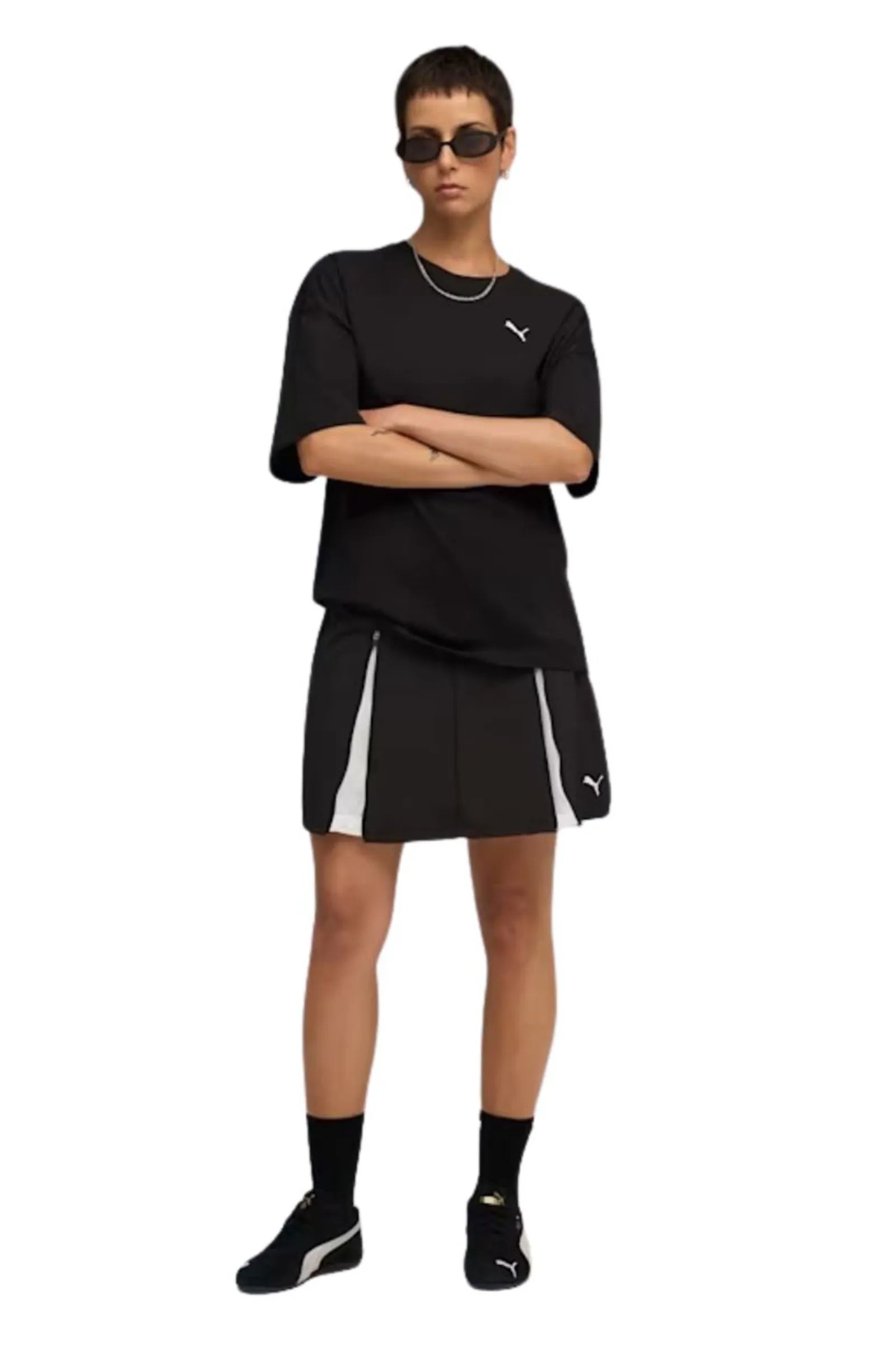 Maice puma wardrobe essentials eomen's oversized tee 629744-01