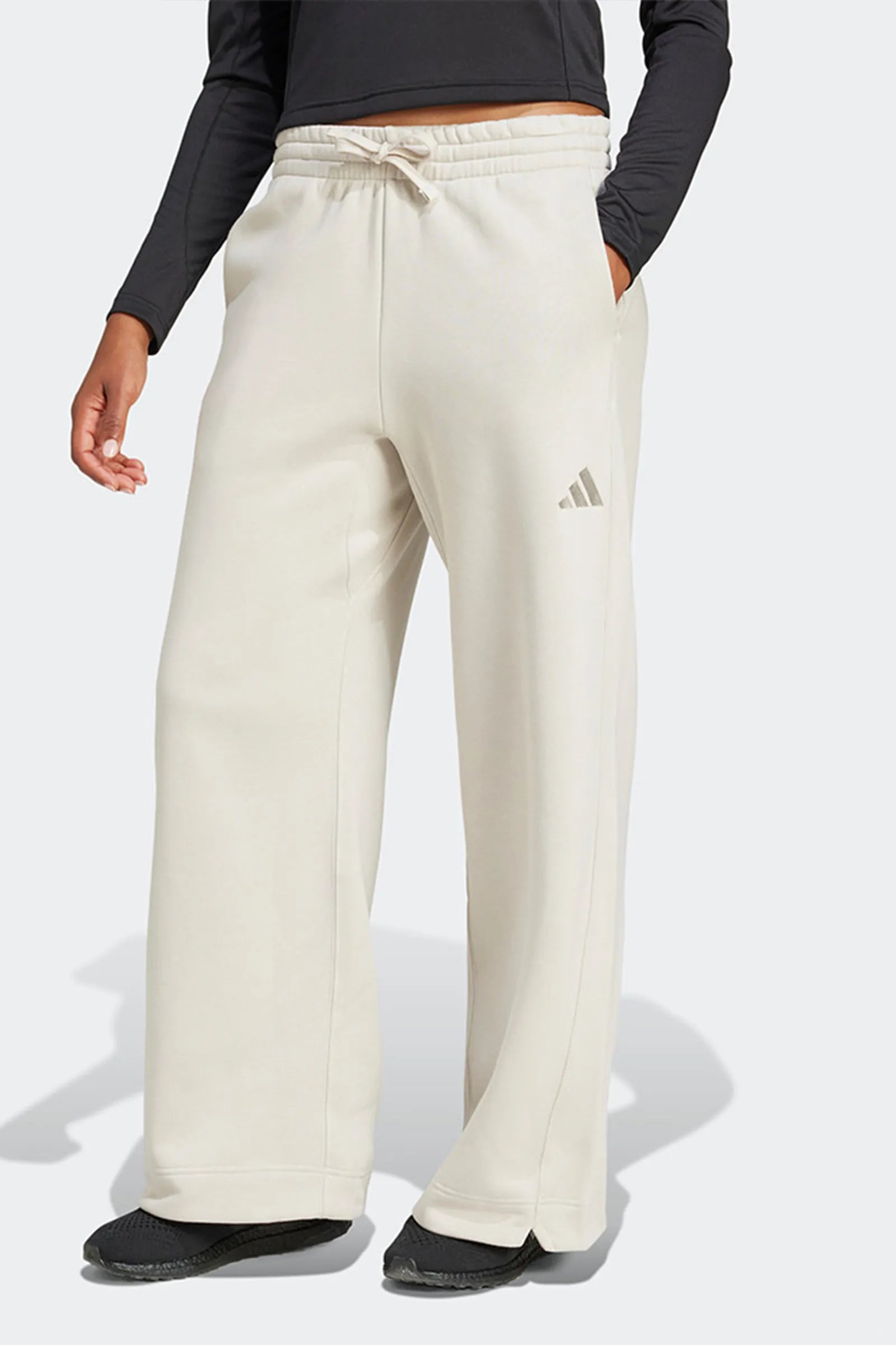 TRENERKA ALL SZN FLEECE LOOSE WIDE LEG PANTS