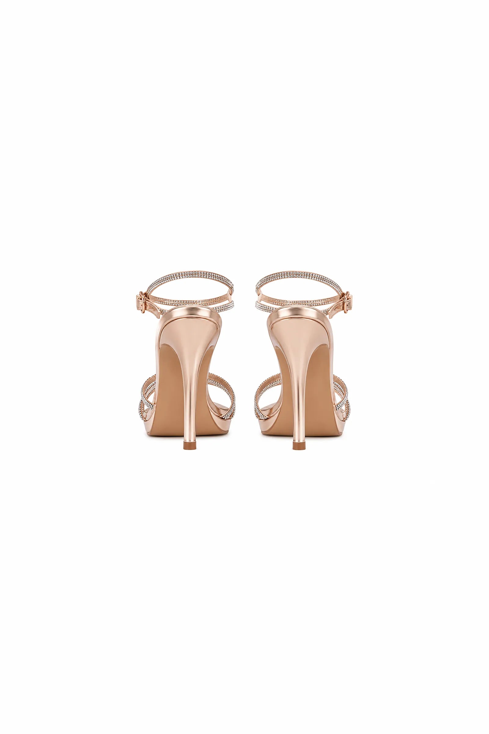 Sandale metallic