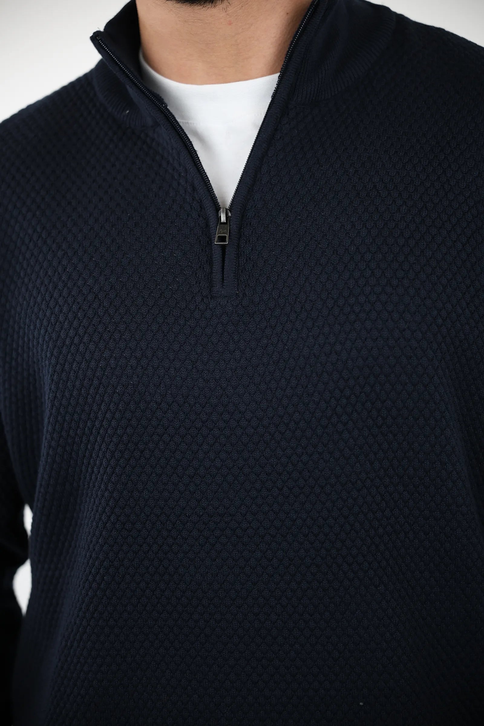 XHEMPER turtleneck zip