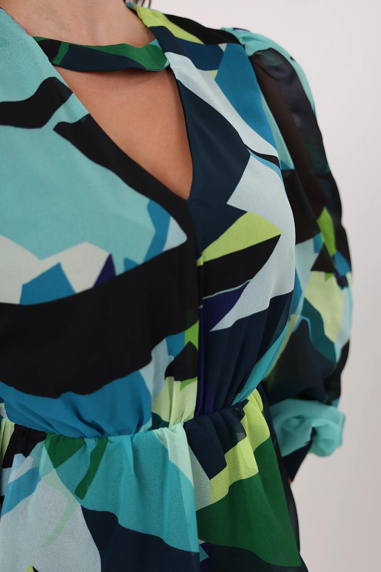 BLUZË PRINTED SATIN