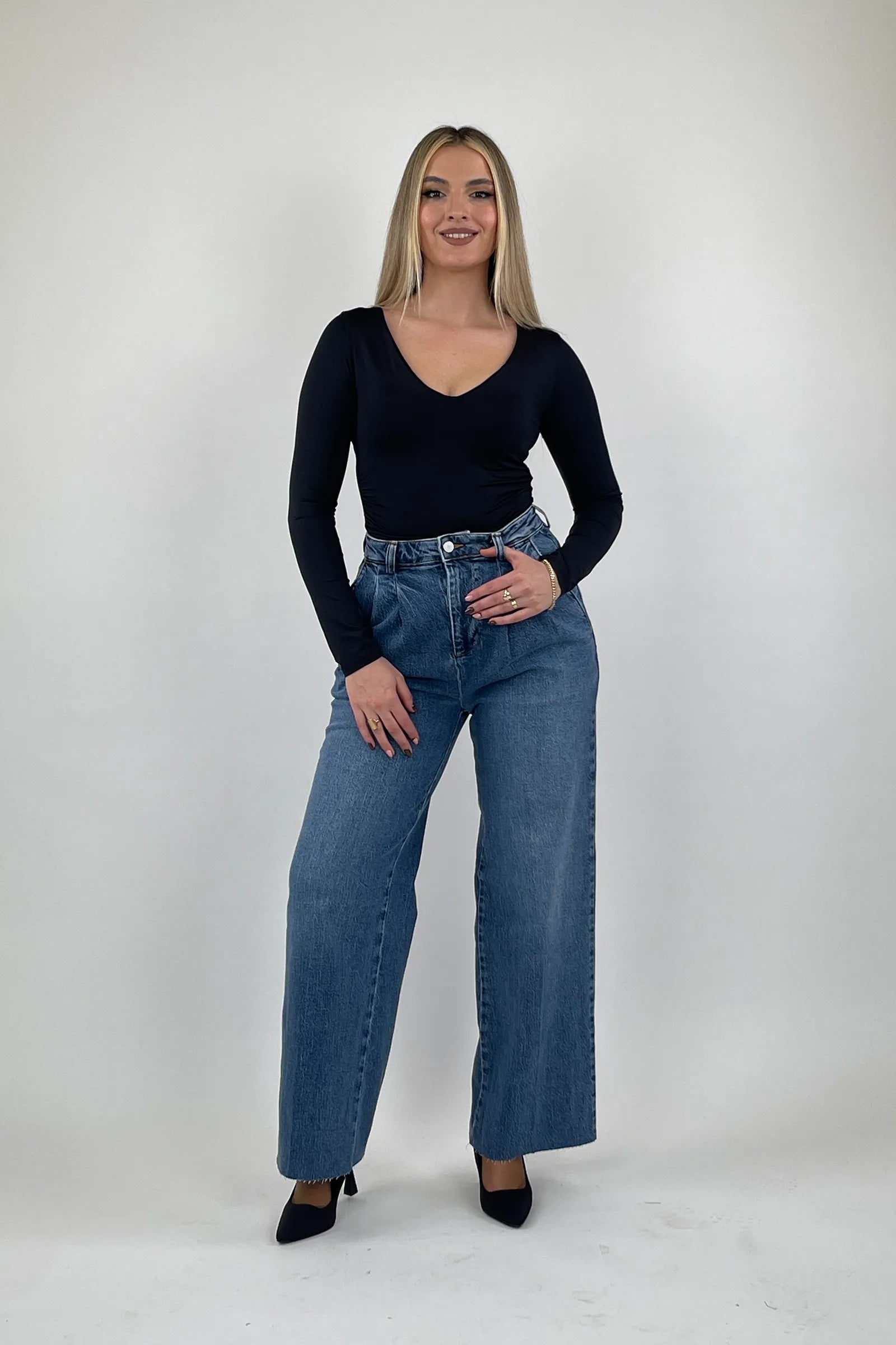 Farmerka denim classic