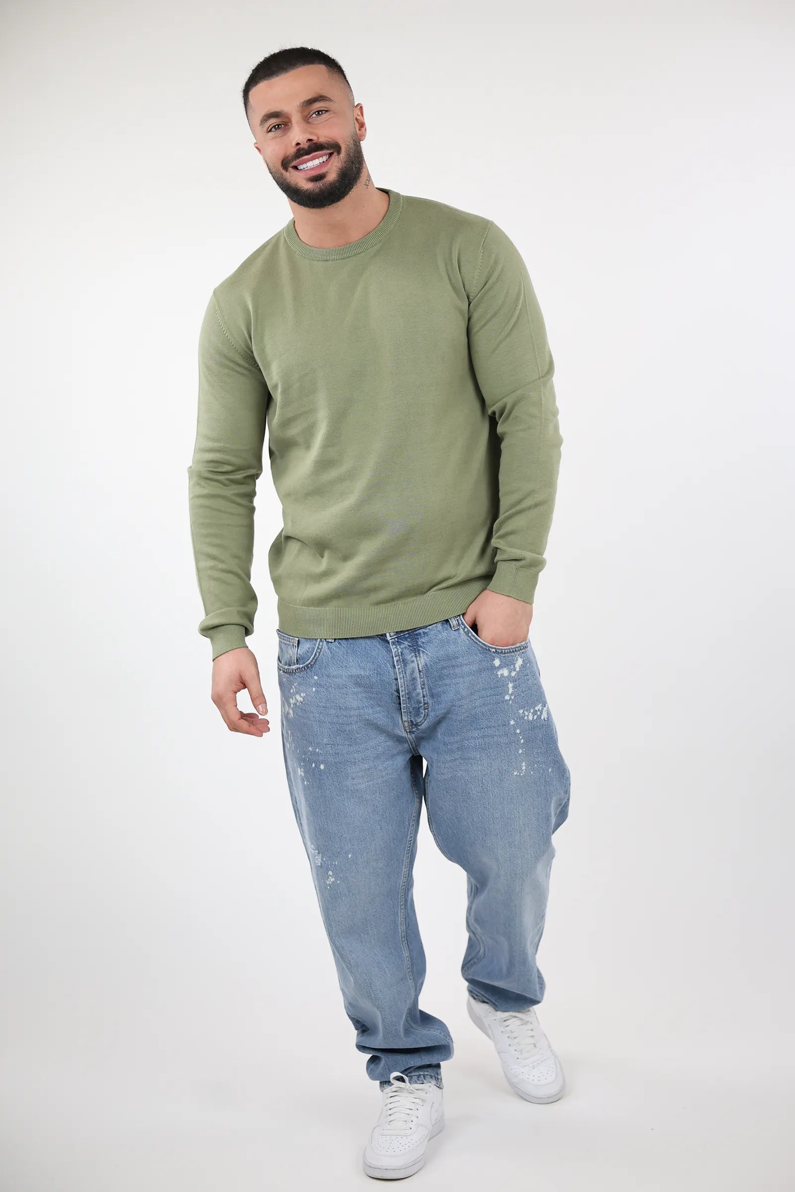 XHEMPER Crewneck Pullover