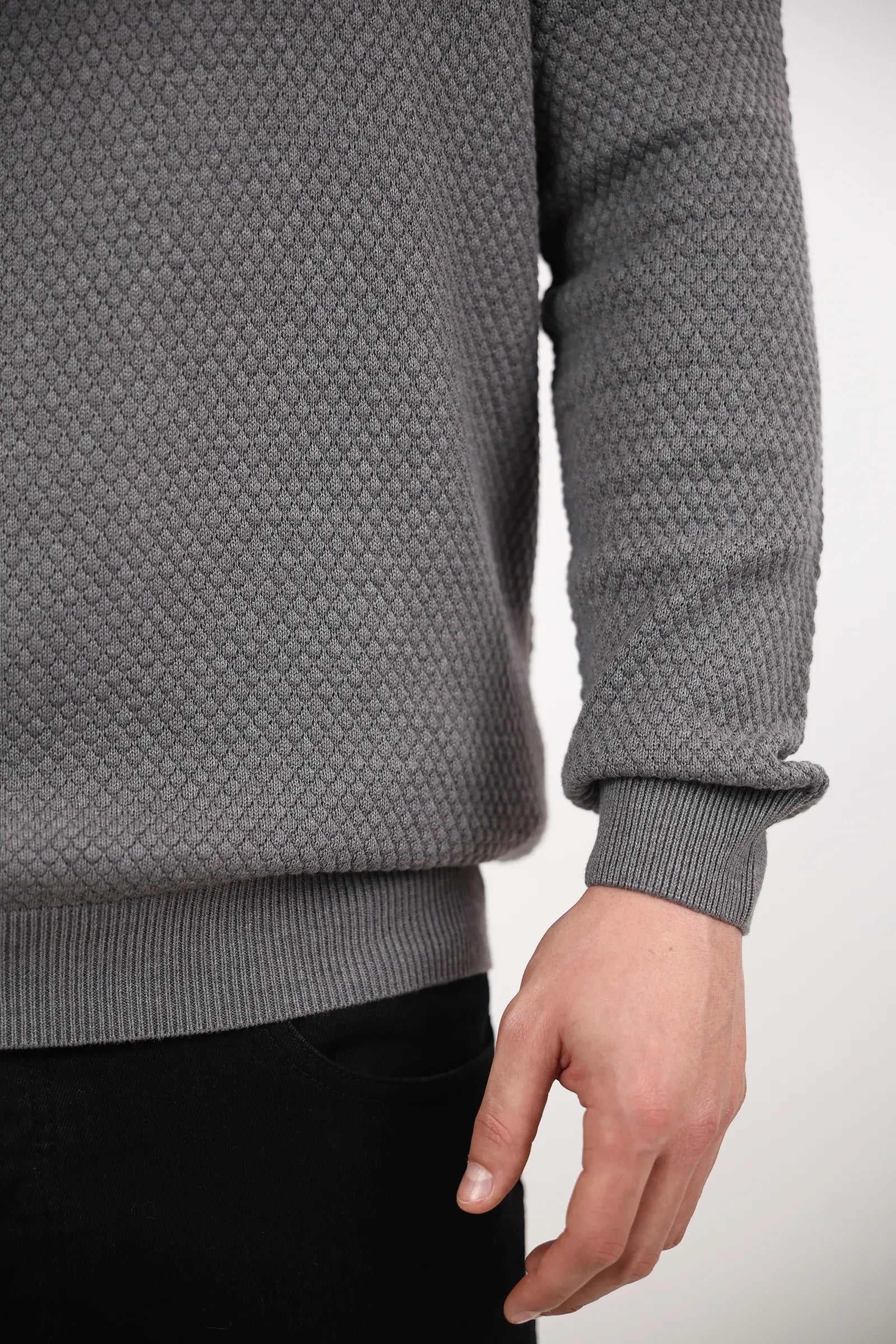 XHEMPER turtleneck zip