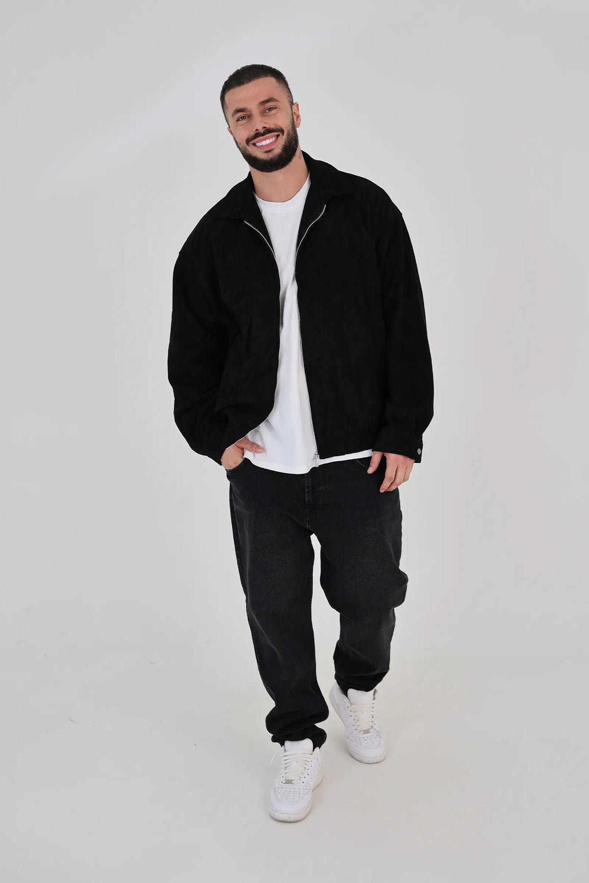 Jakne suede jacket