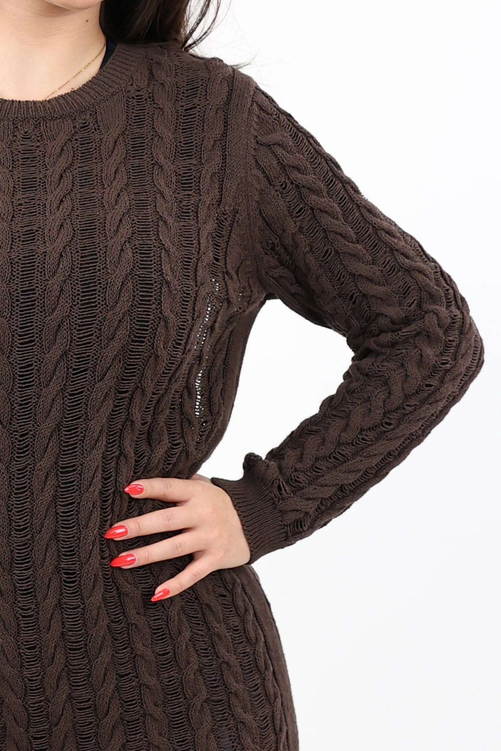 FUSTAN  Cable Knit